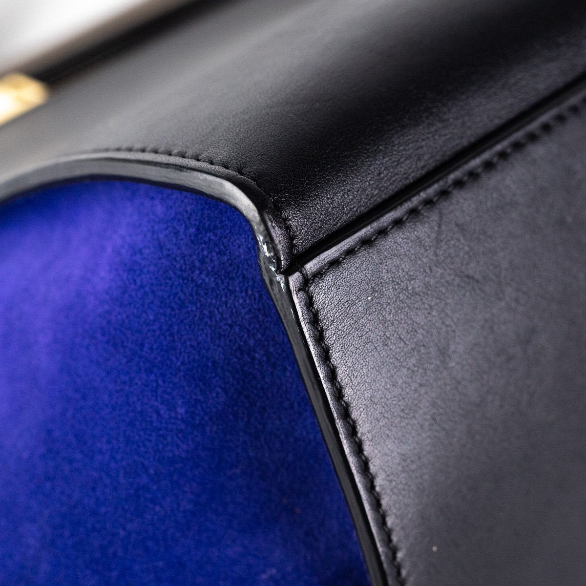 Celine Trapeze Medium Tricolour Leather Handbag - Luxury Designer Crossbody Bag for Women | Perfect for Work, Travel & Everyday Use