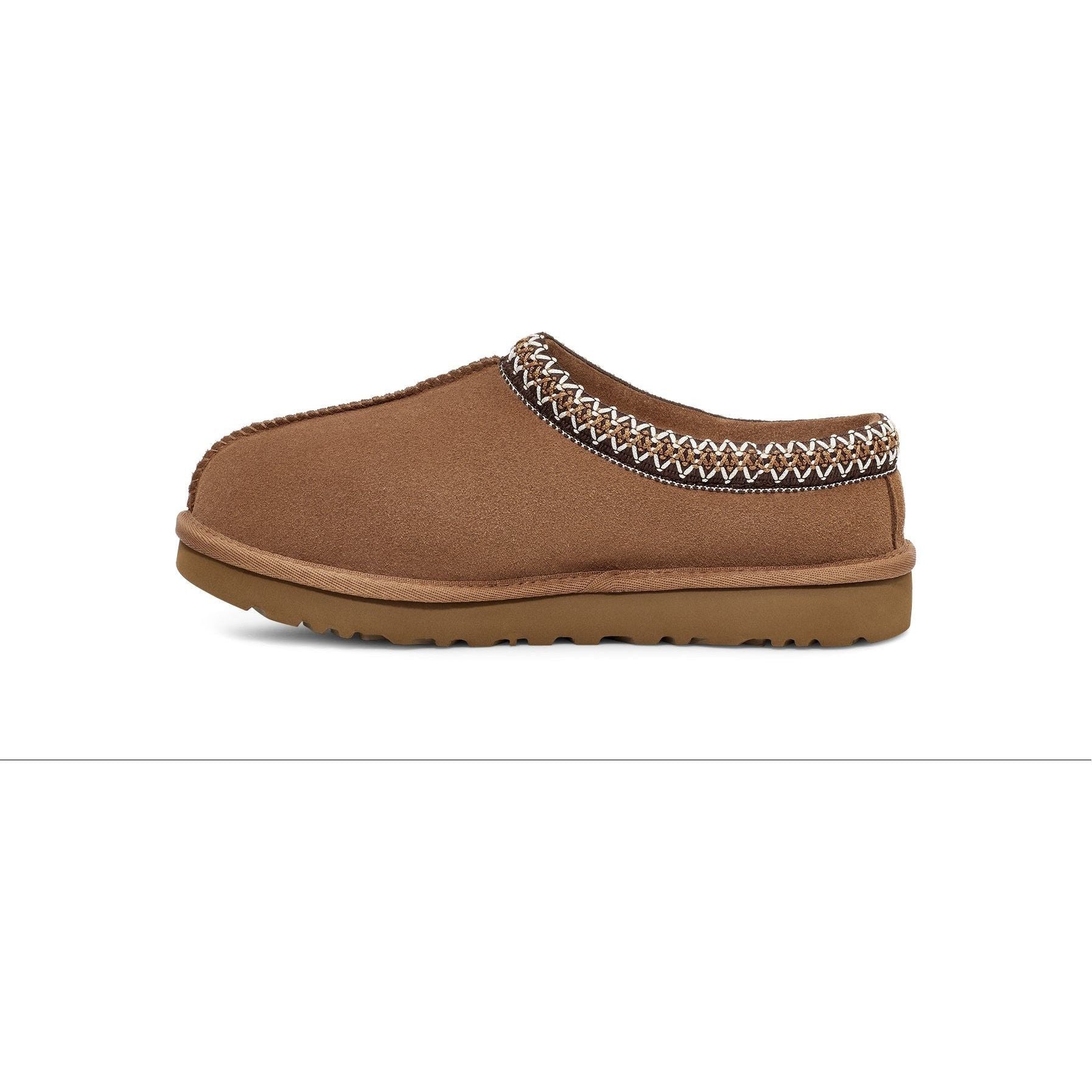 UGG Women's Tasman Slipper - Chestnut Suede Indoor/Outdoor House Shoes for Cozy Comfort at Home & Travel