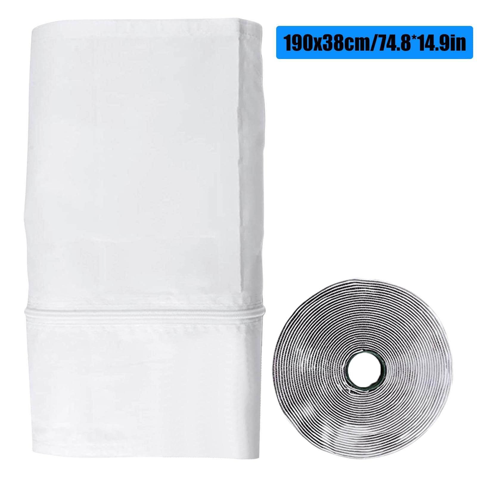 Air Conditioner Window Seal Kit - Center Pivot Window Insulation for AC Units | Hot Air Stop & Energy Saving Guards | Easy to Install for Home & Office Cooling Efficiency