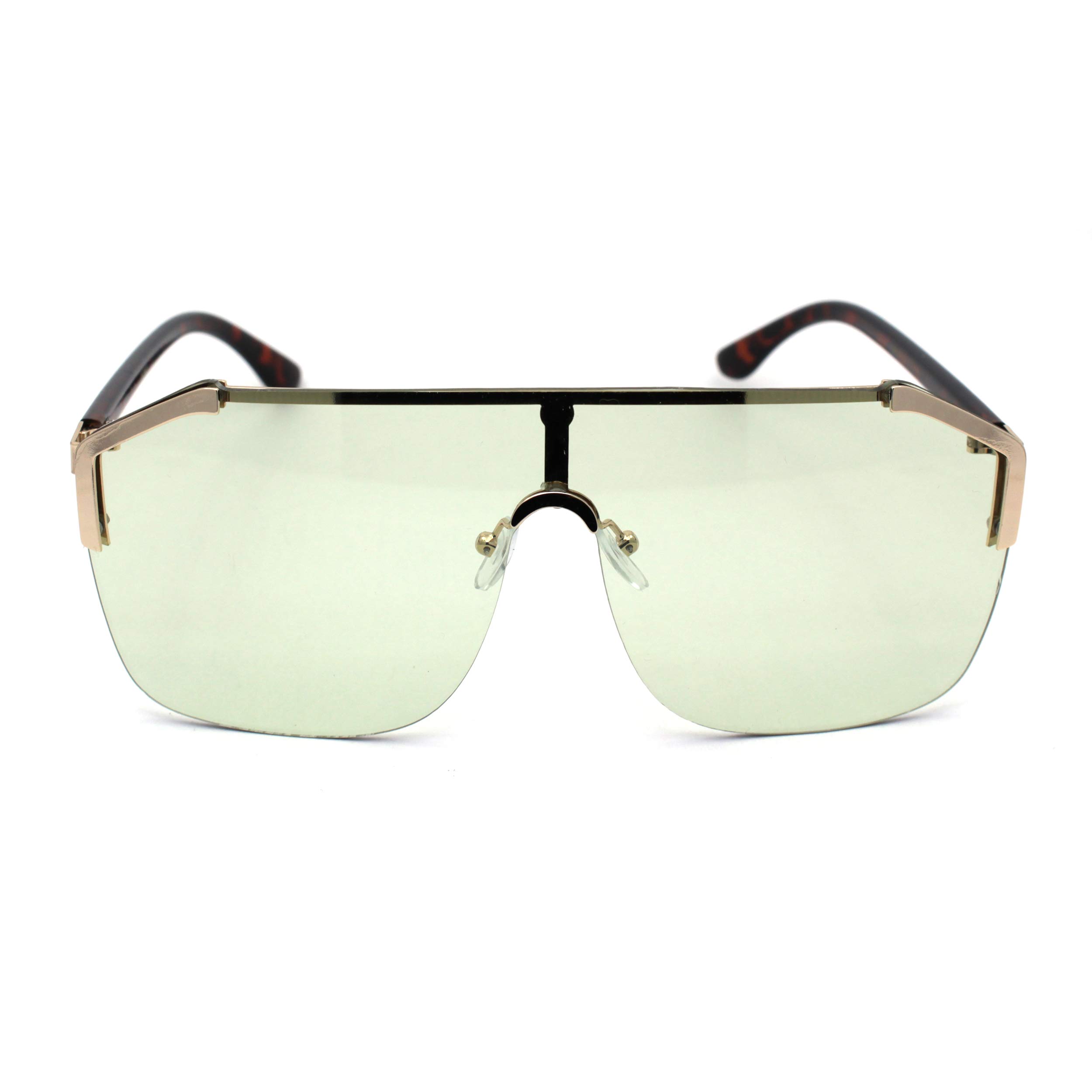 Unisex Shield Futurism Robotic Retro Funk Sunglasses - UV Protection, Polarized Lens, Stylish Vintage Design for Men & Women - Perfect for Outdoor, Driving, and Fashion Accessories
