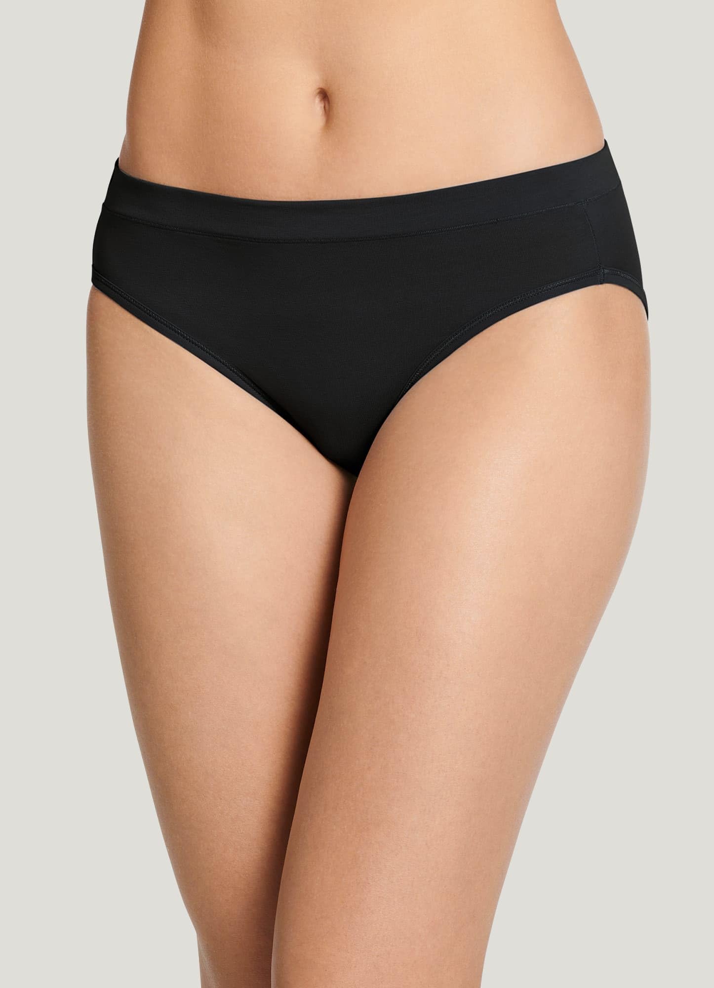 Jockey Women's Cotton Stretch Bikini Underwear - Soft Breathable Panties for Everyday Comfort | Perfect for Workout, Yoga & Lounge Wear