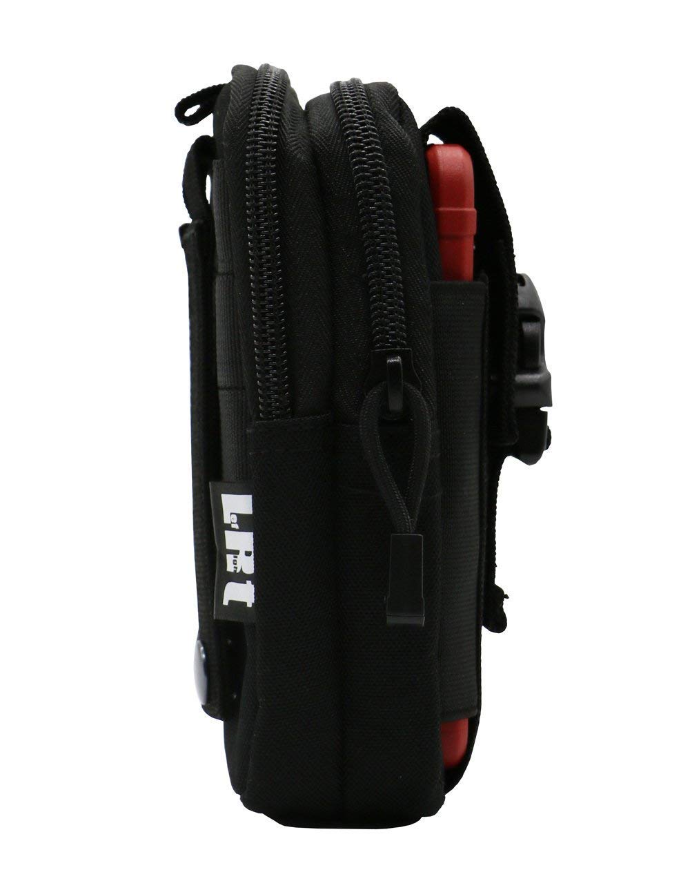 Tactical MOLLE Pouch - Black Belt & Backpack Accessories for Outdoor, Hiking, Camping & Survival Gear Organization