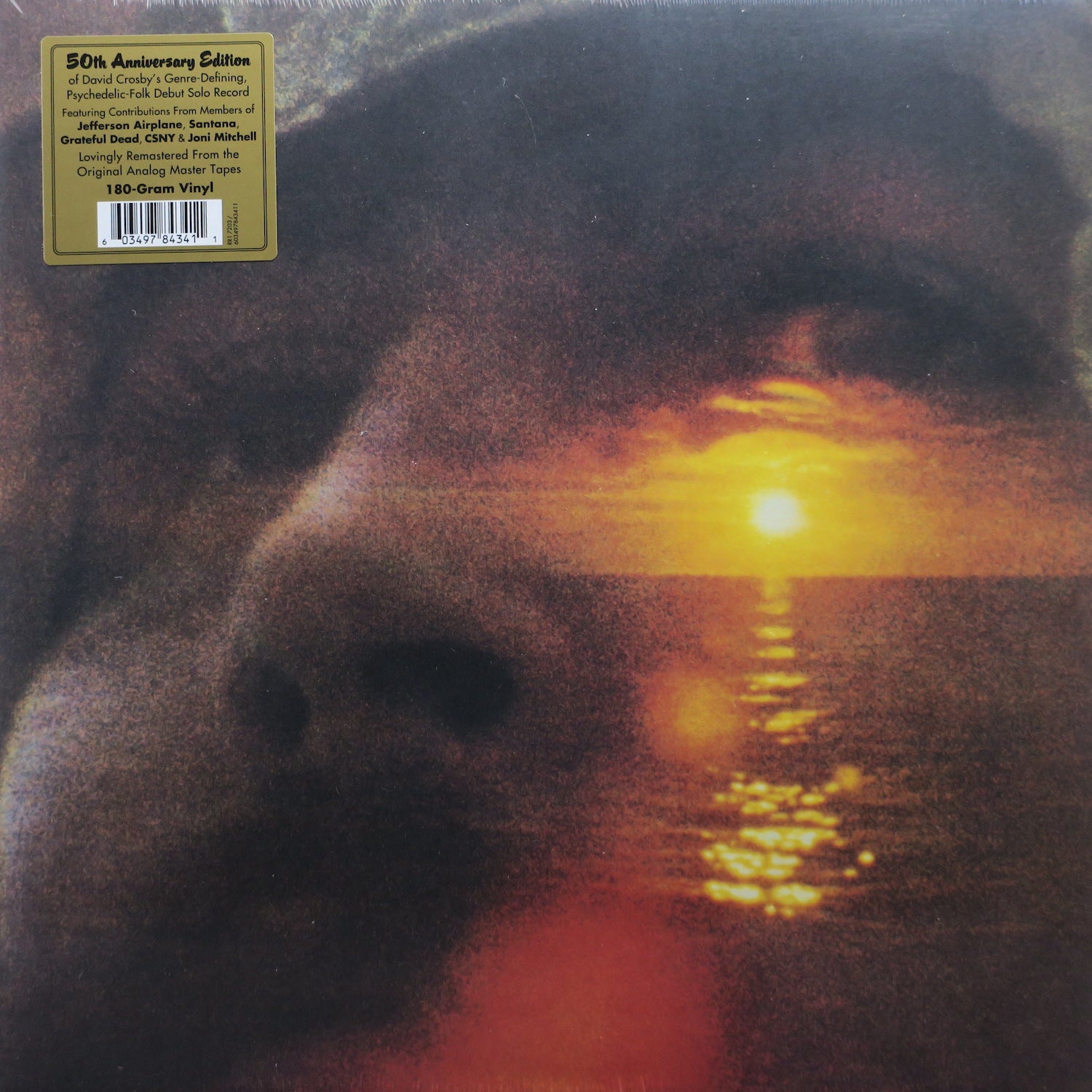 DAVID CROSBY 'If I Only Could Remember My Name' 50th Anniversary Edition - Remastered 180g Vinyl LP Record - Limited Edition Collector's Item for Audiophiles & Music Lovers - Perfect for Home Listening & Vinyl Collections