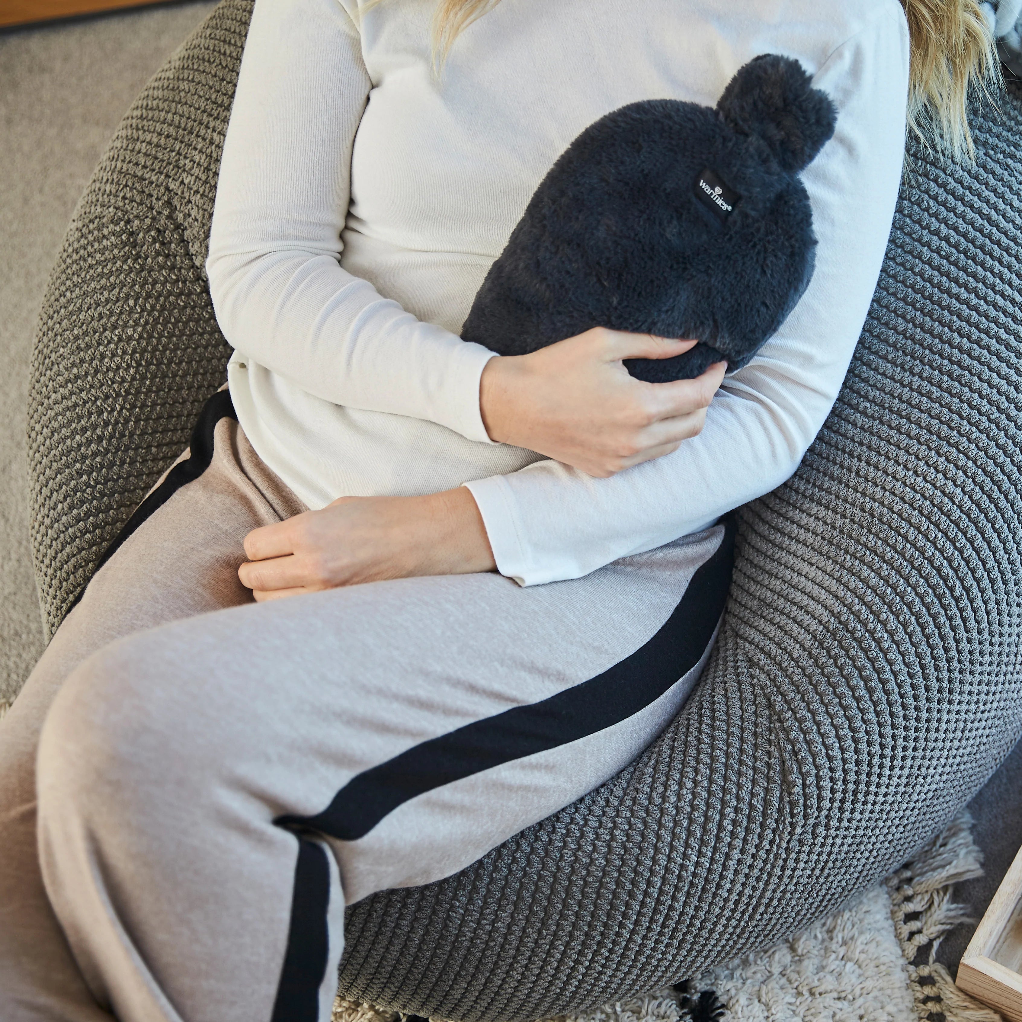 Luxury Heatable Charcoal Microwave Bottle - Cozy Body Warmer for Pain Relief & Relaxation | Perfect for Cold Weather, Muscle Soreness & Stress Relief at Home/Office/Travel