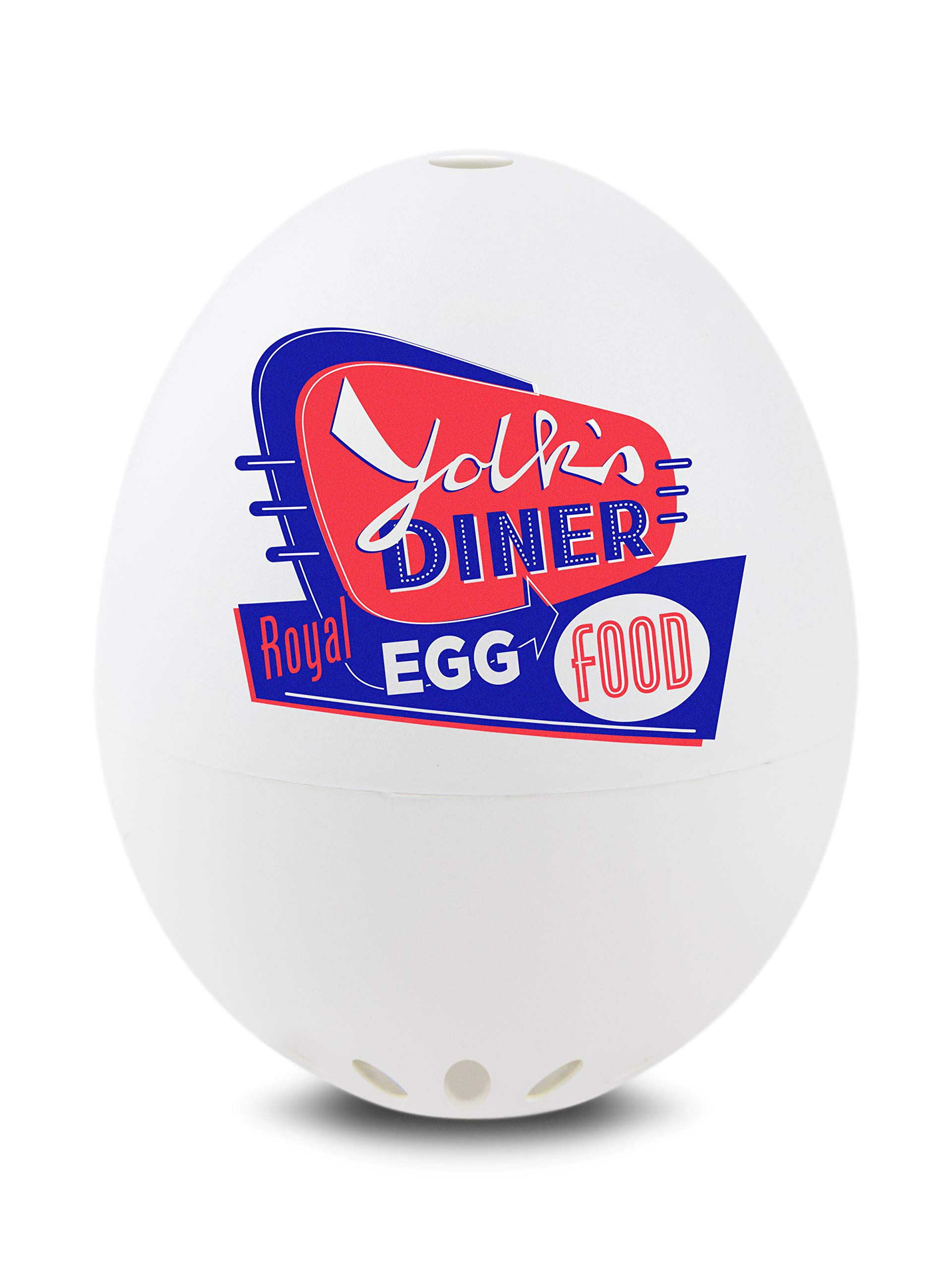 BeepEgg Singing Floating Egg Timer - Perfect Soft, Medium, Hard Boiled Eggs with Fun 50's Tunes | Kitchen Gadget for Breakfast, Baking & Cooking