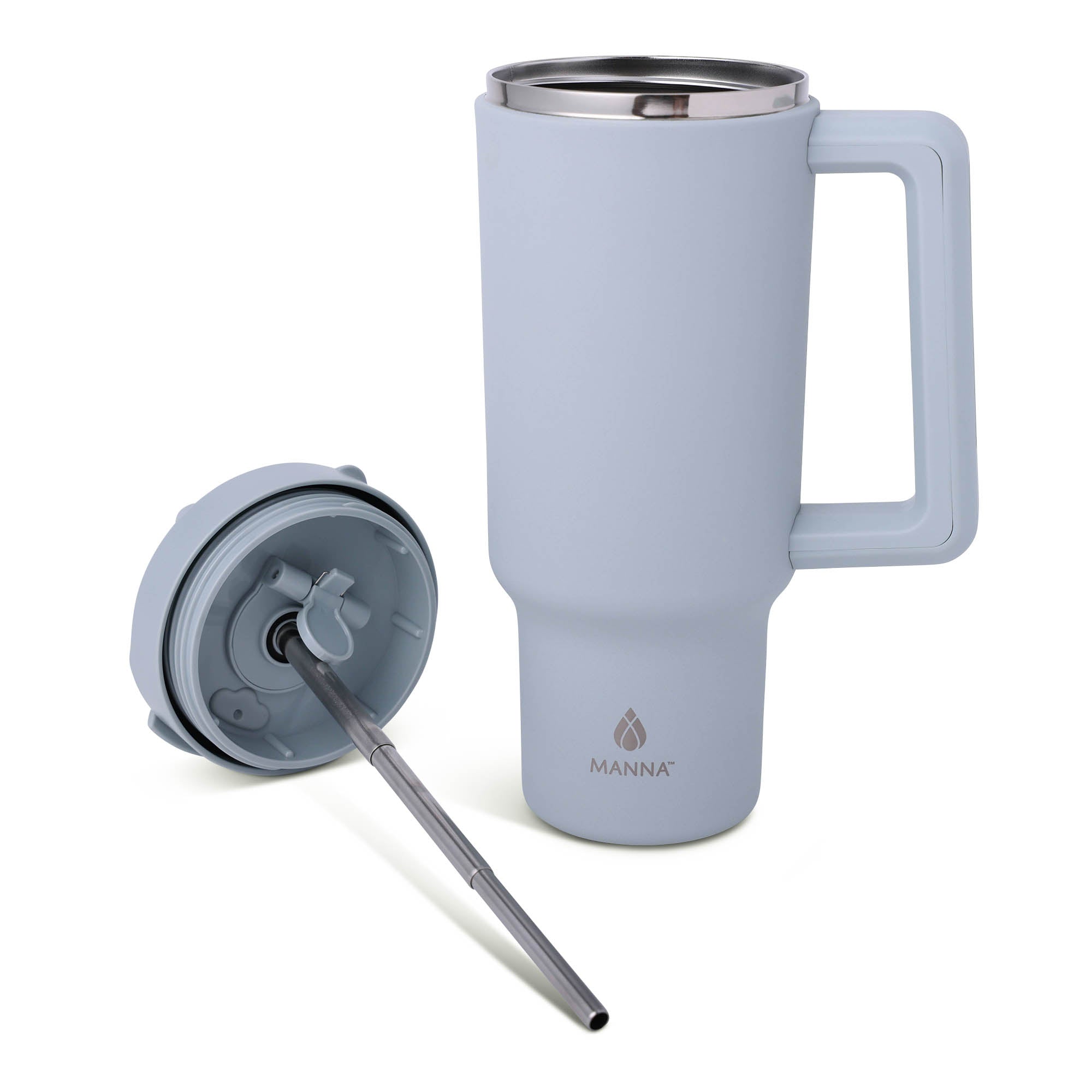 40 oz Stainless Steel Insulated Tumbler with Lid & Straw - Double Wall Vacuum Insulated for Hot & Cold Drinks - Perfect for Travel, Workouts, and Outdoor Adventures