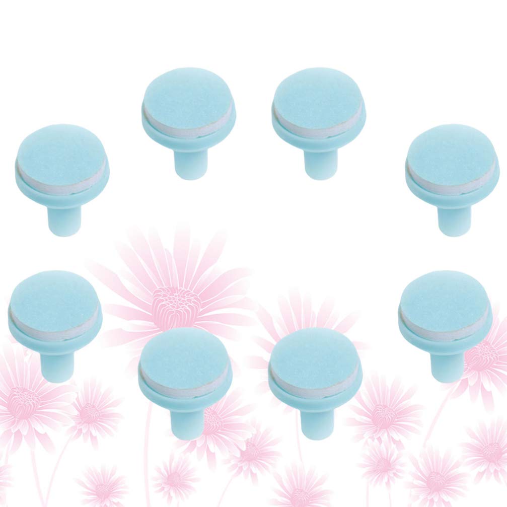 8Pcs Electric Nail File Replacement Pads - Nail Grinding Heads & Trimmer Pads for Newborns - Compatible with Baby Nail Trimmers - Gentle Nail Care for Sensitive Skin - Perfect for Home Baby Grooming Kits
