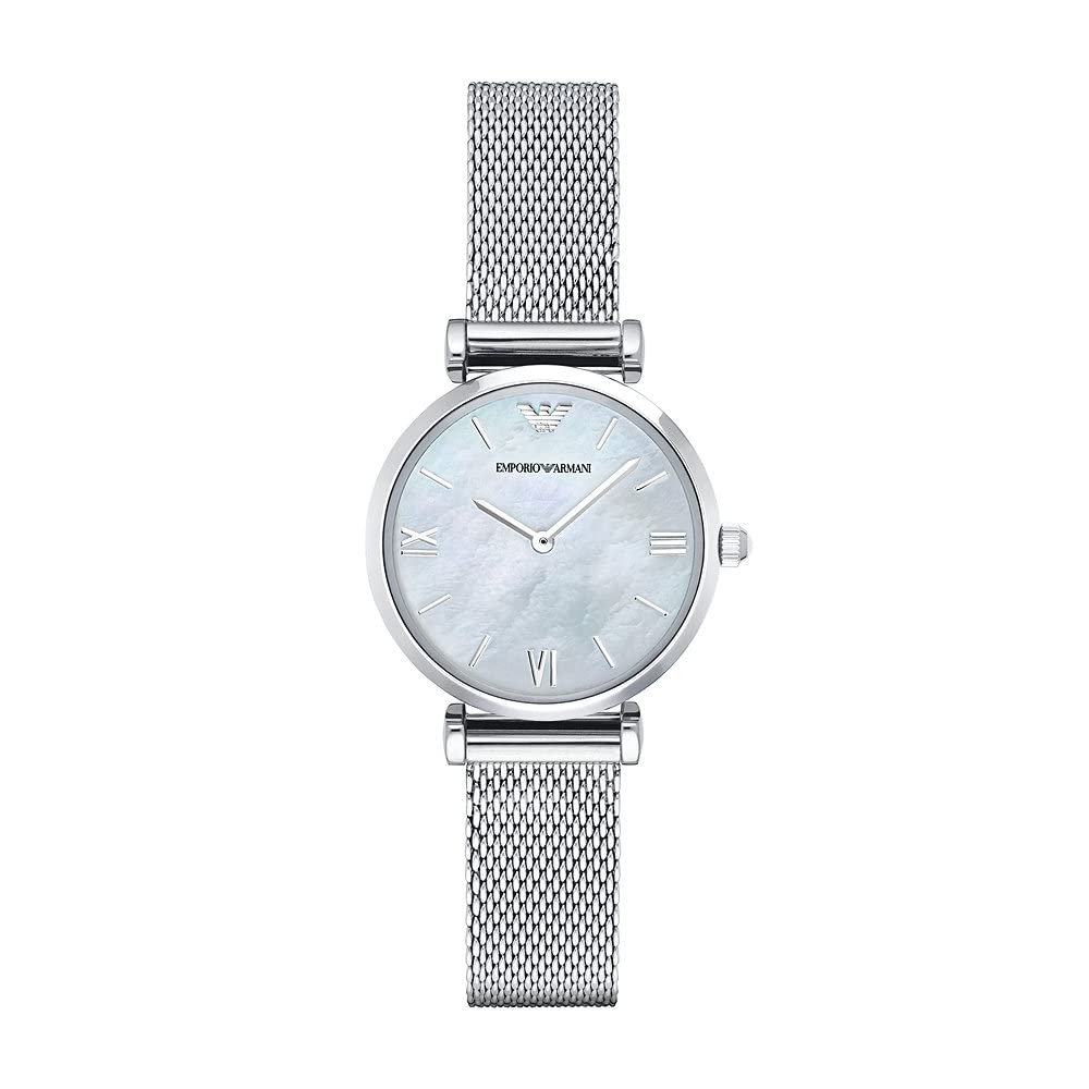 Emporio Armani Women's Luxury Watch with Mother of Pearl (MOP) Dial - Perfect for Business, Evening Events & Special Occasions