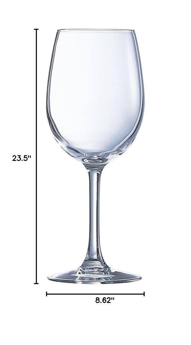 Chef & Sommelier 16 oz Tall Cabernet Wine Glass - Premium Stemware for Red Wine Tasting, Fine Dining & Elegant Entertaining