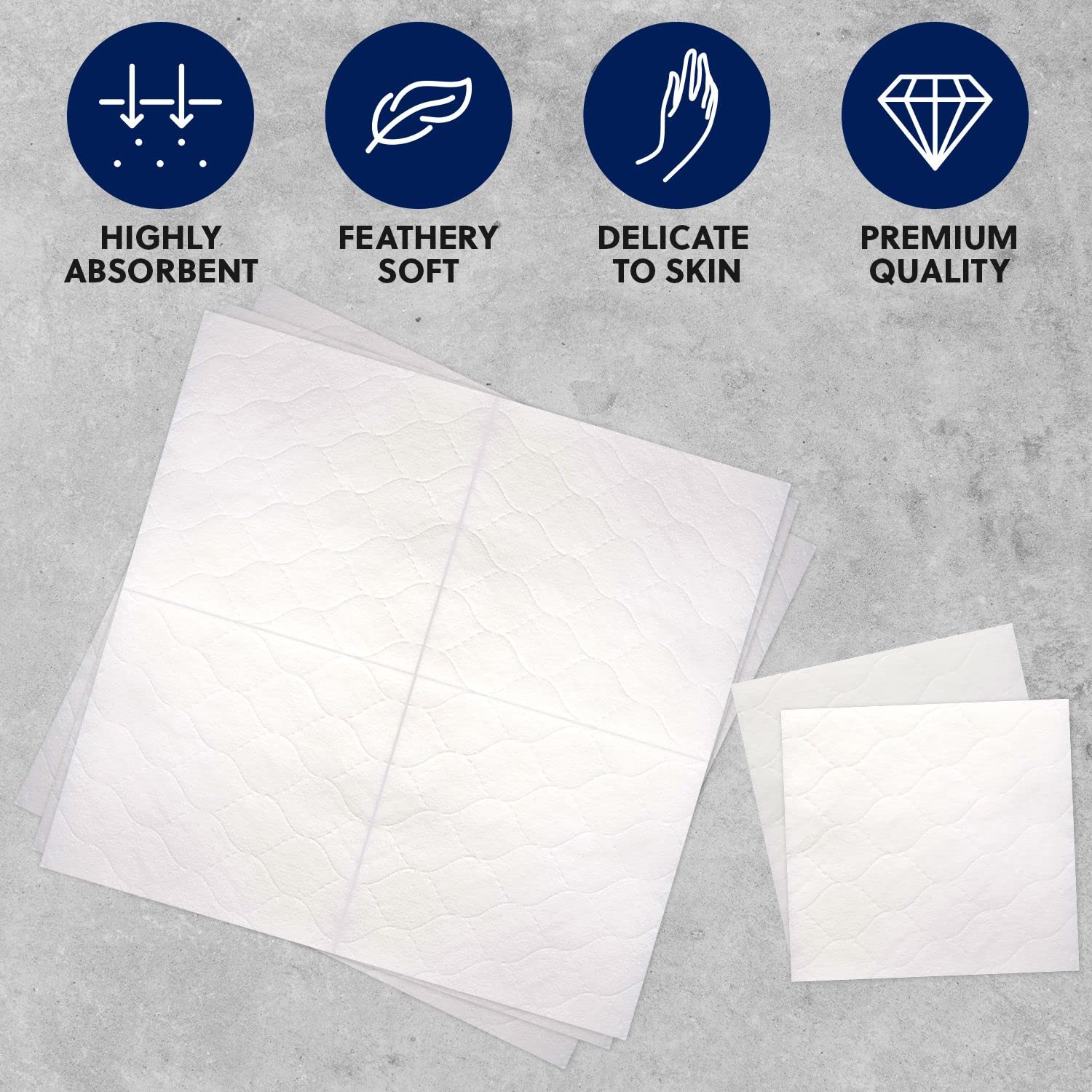 Premium Disposable Hand Towels - Soft Linen-Feel Absorbent Cloth-Like Paper Napkins for Home, Party, Wedding & Events (1000 Count) - Ideal for Dining, Entertaining & Guest Hospitality