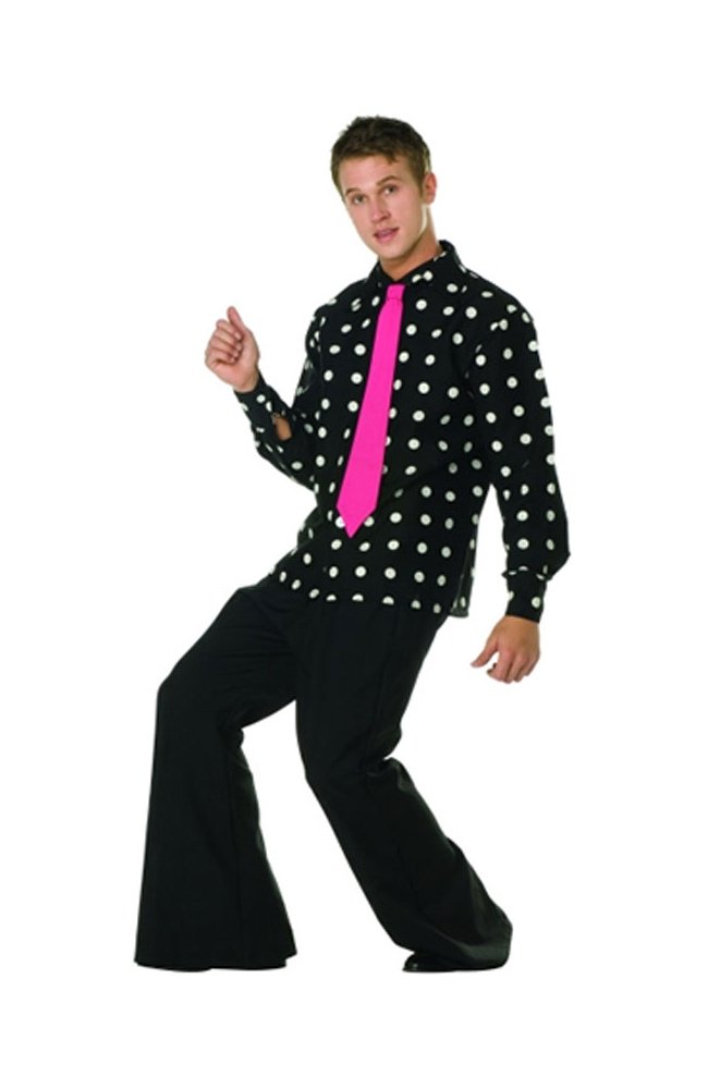 Disco Heat Shirt for Men & Women - 70s Retro Party Costume Top - Fun Dance Club Outfit for Halloween, Themed Parties & Cosplay Events