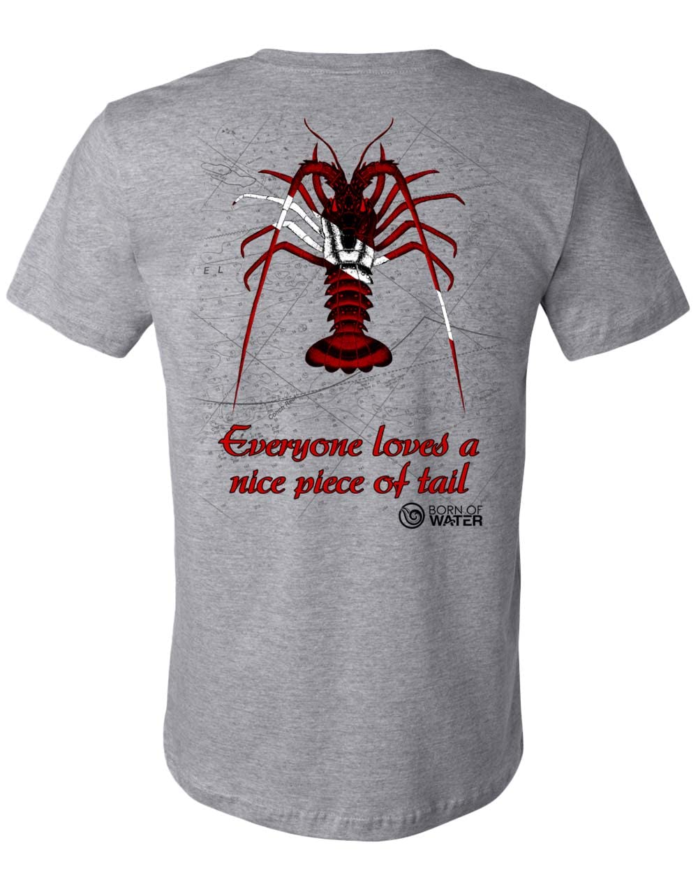 Men's Lobster Scuba Diving Short Sleeve T-Shirt - Perfect for Fishing, Spearfishing, Boating, Beach, and Outdoor Adventures