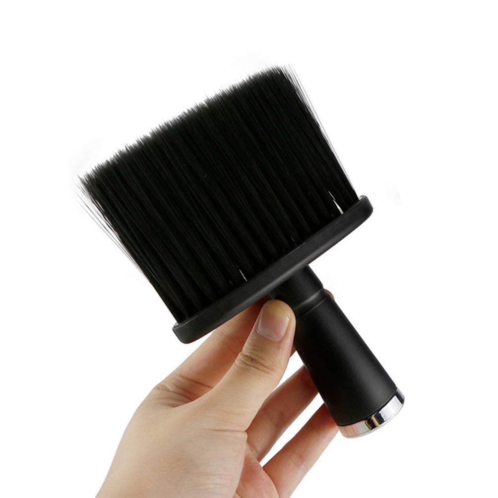 Professional Barber Hair Cutting Brush & Neck Duster - Salon Quality Hairdressing Tool for Stylists & Grooming - Perfect for Salon, Home Haircuts & Beard Trimming