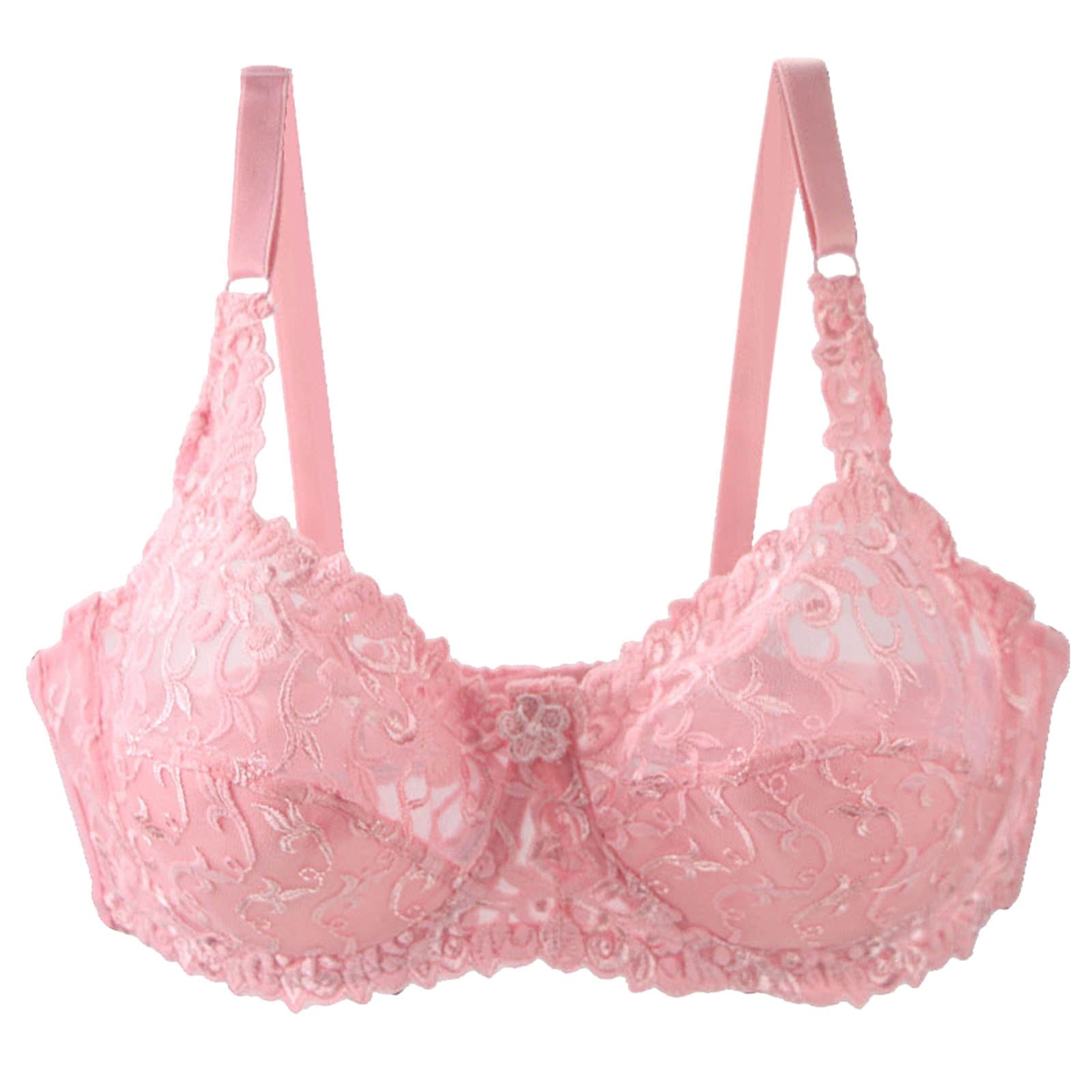 Plus Size Women's Sexy Lace Underwire Bra - Comfortable Support for Full Figure - Perfect for Date Night & Special Occasions