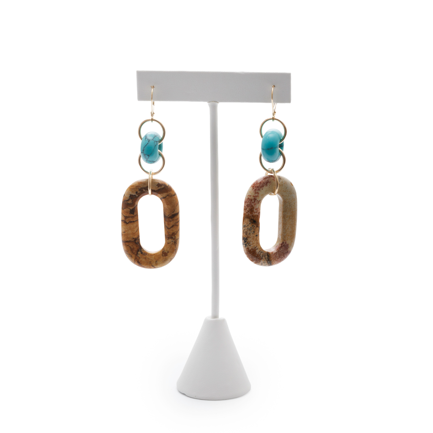 Wanderlust Boho Chic Dangle Earrings for Women - Handmade Beaded Statement Jewelry for Travel, Festival & Everyday Wear