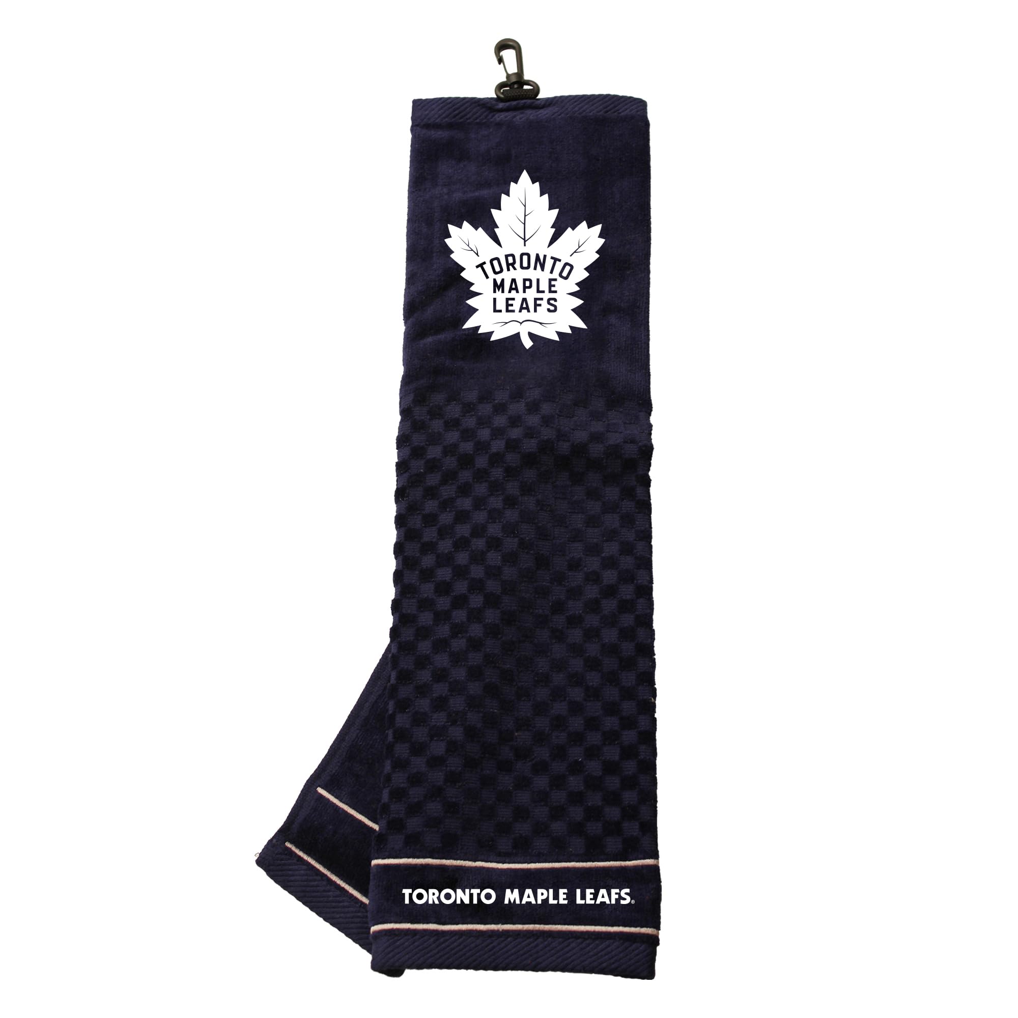 Team Golf NHL Embroidered Golf Towel - Checkered Scrubber Design with Embroidered Team Logo - Perfect for Golfers, Sports Fans & Game Day Gifts