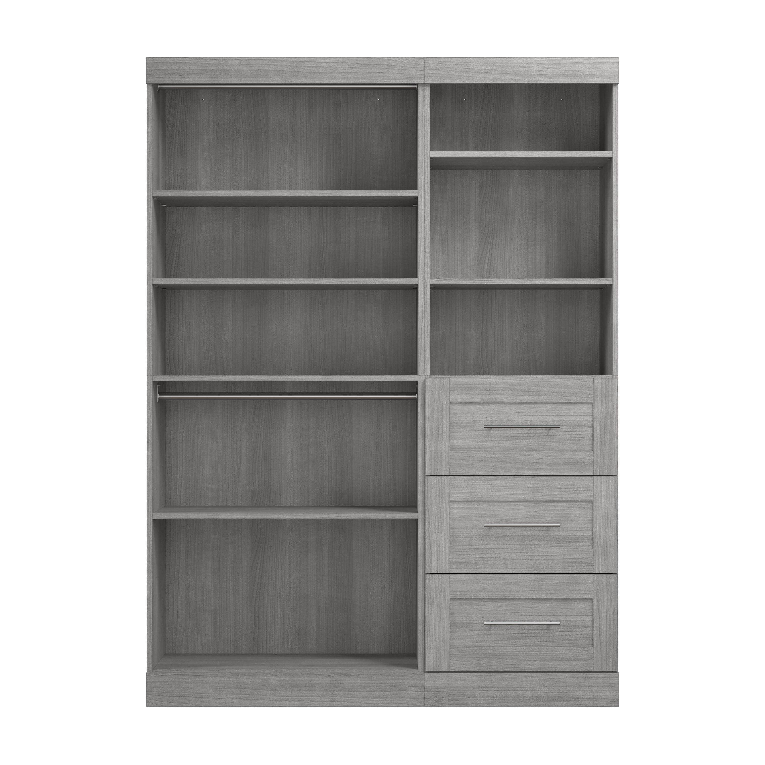 61W Closet Organizer with 7 Color Options - Space Saving Storage Solution for Bedroom, Closet & Wardrobe Organization