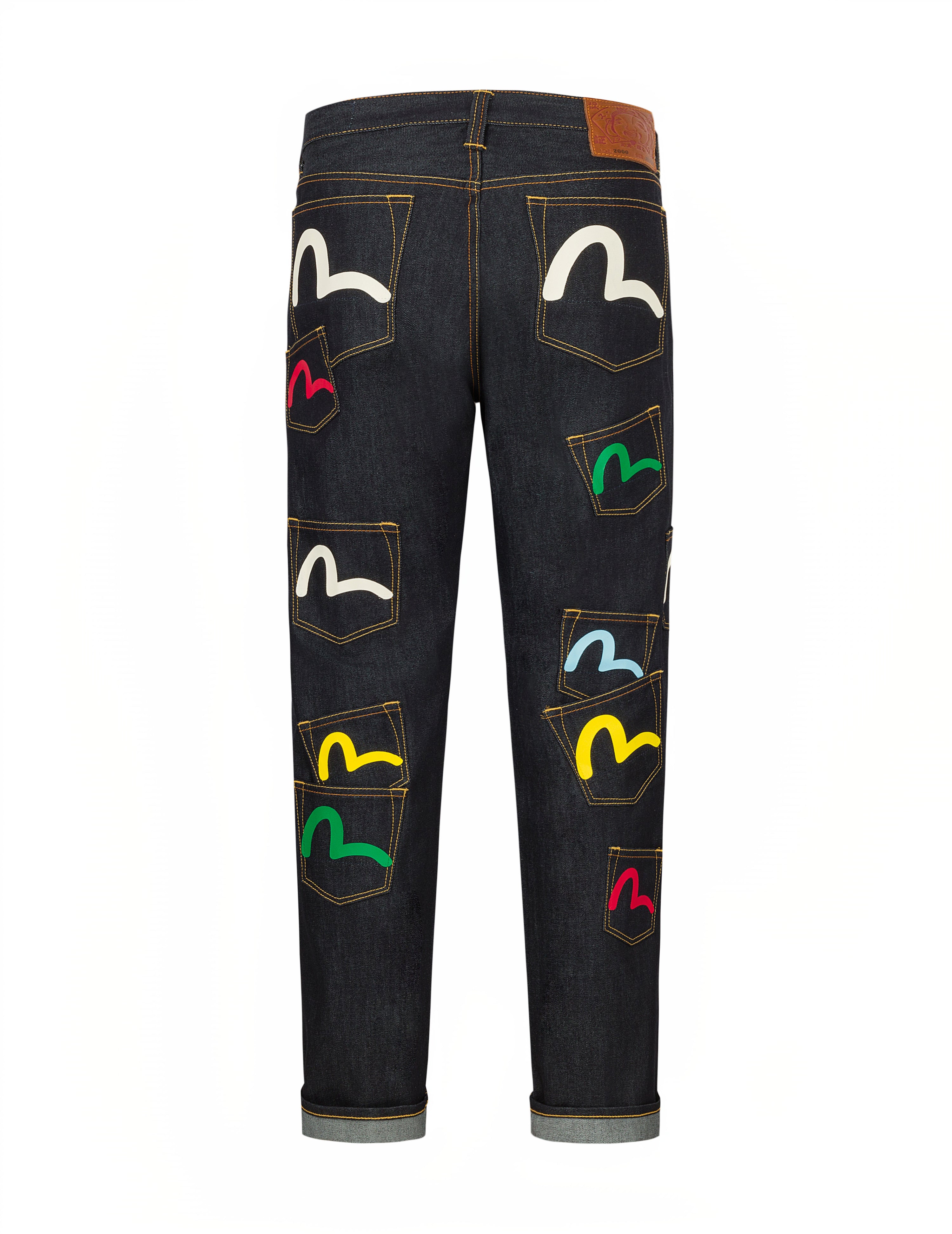 PRE ORDER - Multi Pocket Baggy Fit Jeans #2000 - Stylish Loose Denim Pants for Men & Women - Perfect for Streetwear, Casual Outfits and Hip Hop Fashion