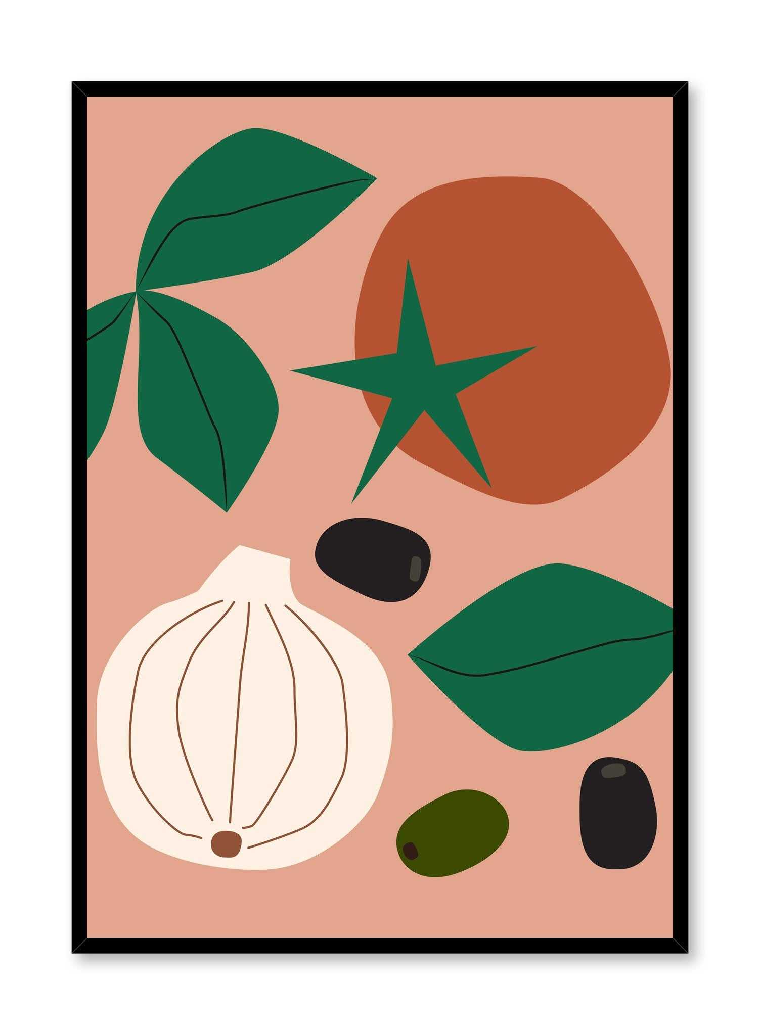 Vintage Italian Mangia Poster - Classic Kitchen Wall Art Decor for Home, Restaurant & Cafe - Perfect for Italian-Themed Dining Room & Kitchen Decor