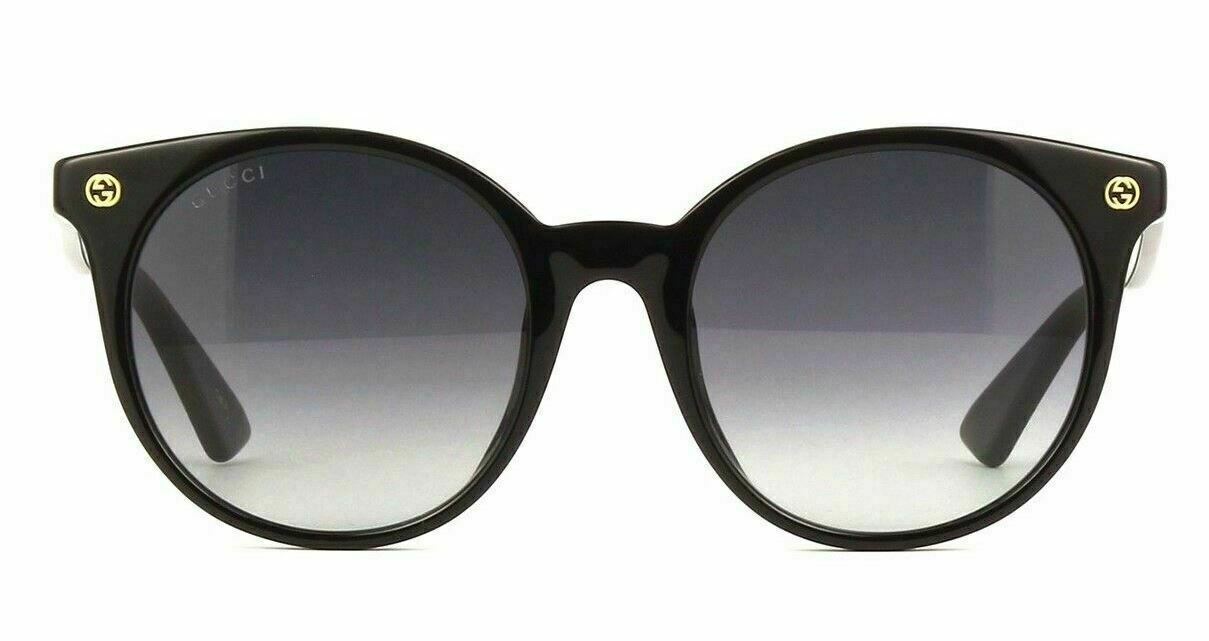Gucci GG 0091S 001 Black Gradient Polarized Sunglasses for Women & Men - UV Protection Luxury Fashion Shades for Beach, Driving & Outdoor Activities