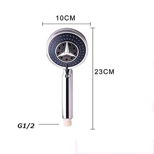 High Pressure Rainfall Shower Head Set - Handheld & Fixed Shower Nozzle with Adjustable Spray Modes for Bathroom & Spa-Like Experience - Perfect for Home, RV, and Camping Use