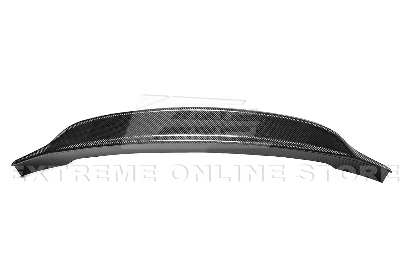 HighKick Duckbill Style Carbon Fiber Rear Trunk Spoiler for 2015-2021 Subaru WRX STI - Perfect Fit Replacement & Performance Upgrade for Street Racing & Car Shows