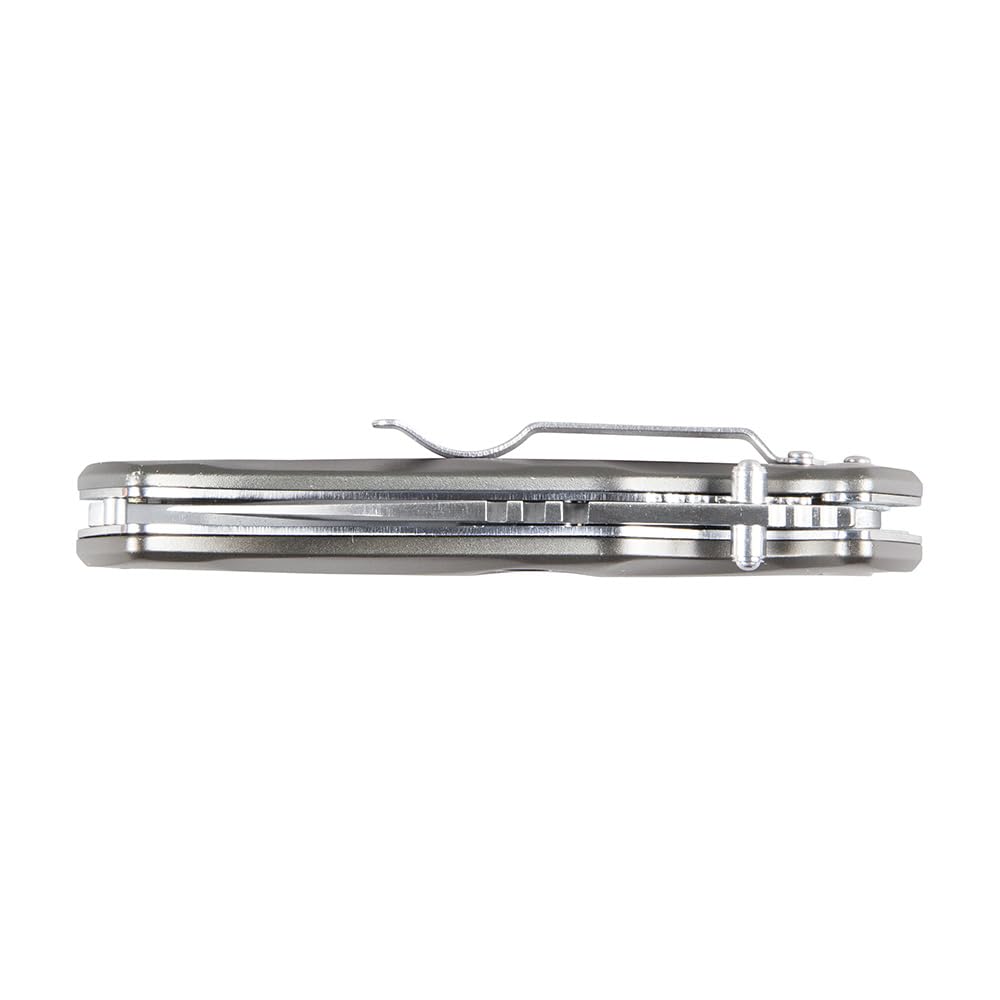 Klein Tools 44217 Electrician's Pocket Knife with #2 Phillips Screwdriver - Perfect for Electrical Work, DIY Projects & Home Repairs