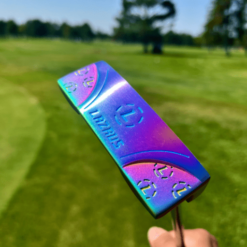 Premium Lazrus Golf Putter with Milled Face - Right & Left Hand Options - Includes Magnetic Head Cover - Perfect for Practice & Tournament Play