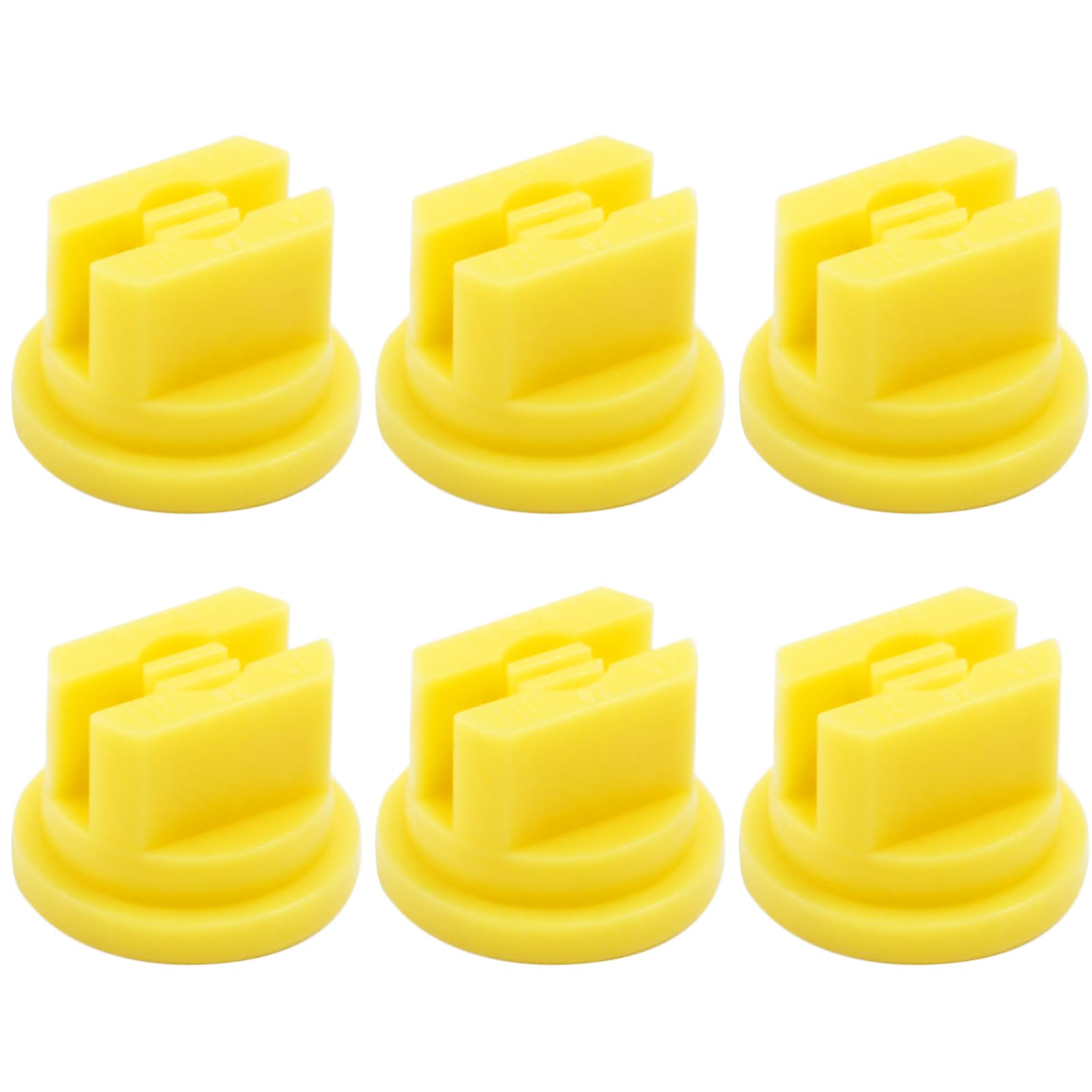 12Pcs 110 Degree Flat Fan Spray Nozzle Tips - Plastic Atomizing Nozzles for Agriculture, Greenhouse & Garden Sprayers | Wide Coverage Watering & Pest Control Solution