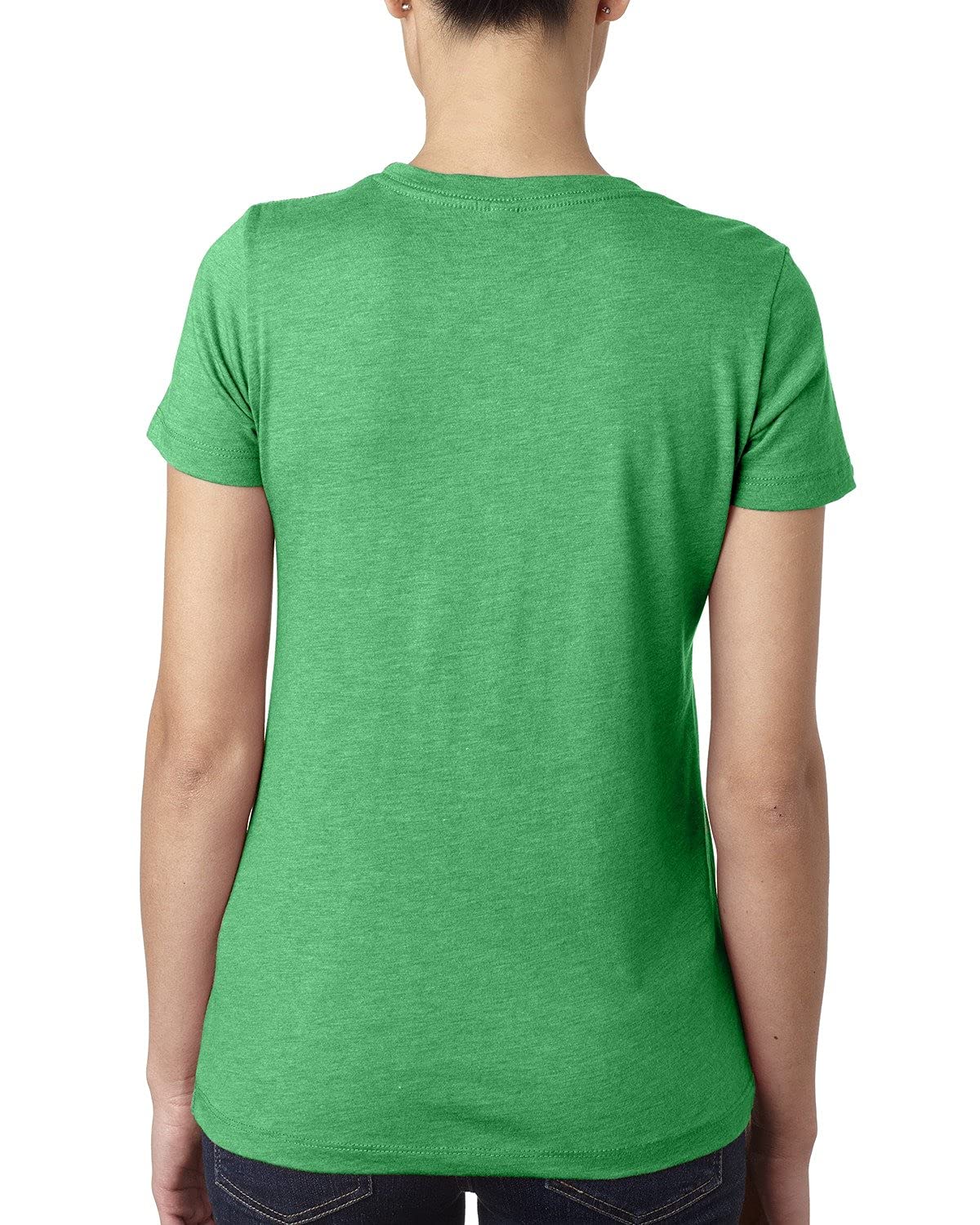 Next Level Apparel Women's 6710 Tri-Blend Crew Neck T-Shirt - Soft Cotton Blend Casual Tee for Everyday Wear, Gym & Lounge