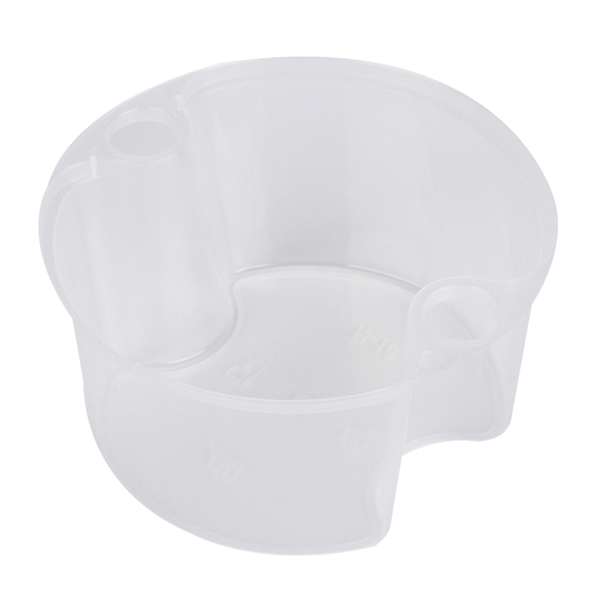 16 oz Clear Round Plastic Soup Container Insert - Fits 32/40/48 oz Containers, Microwave Safe (50-Pack) - Perfect for Takeout, Catering & Restaurant Food Storage