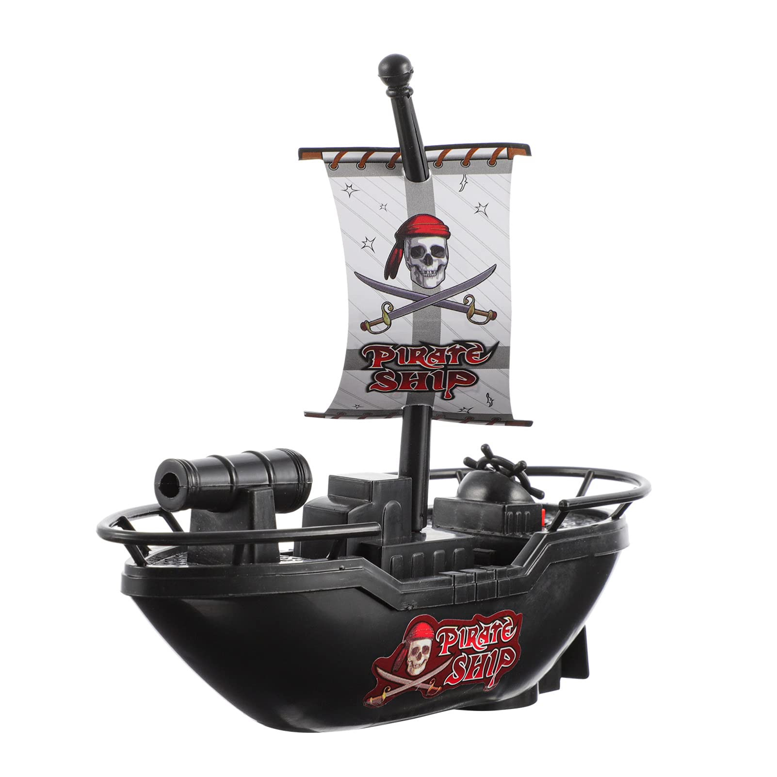 1pc Electric Pirate Ship Bath Toy for Kids - Fun Educational Pool & Bathtub Toy, Toddler Pirate Party Favors | Perfect for Water Play, Birthday Gifts & Imaginative Adventures