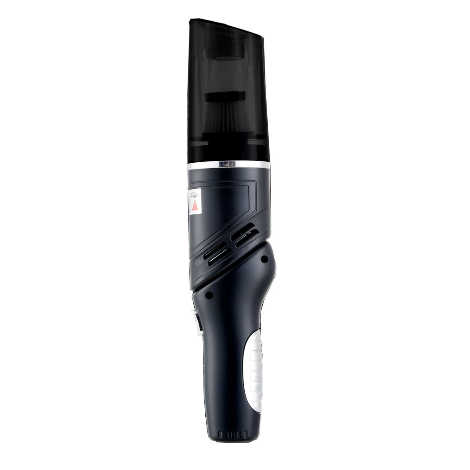 Foldable Handheld Wireless Car Vacuum Cleaner - Powerful 8000PA Suction, Portable Mini Vacuum for Home & Auto, Rechargeable Cordless Cleaner for Pet Hair, Dust (Black/White) | Perfect for Car Seats, Sofa, Stairs & Tight Spaces