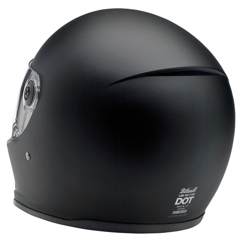 Biltwell Lane Splitter Motorcycle Helmet - DOT Approved Full Face Helmet for Men & Women - Lightweight & Comfortable for Cruiser, Street Bike & Commuting Rides