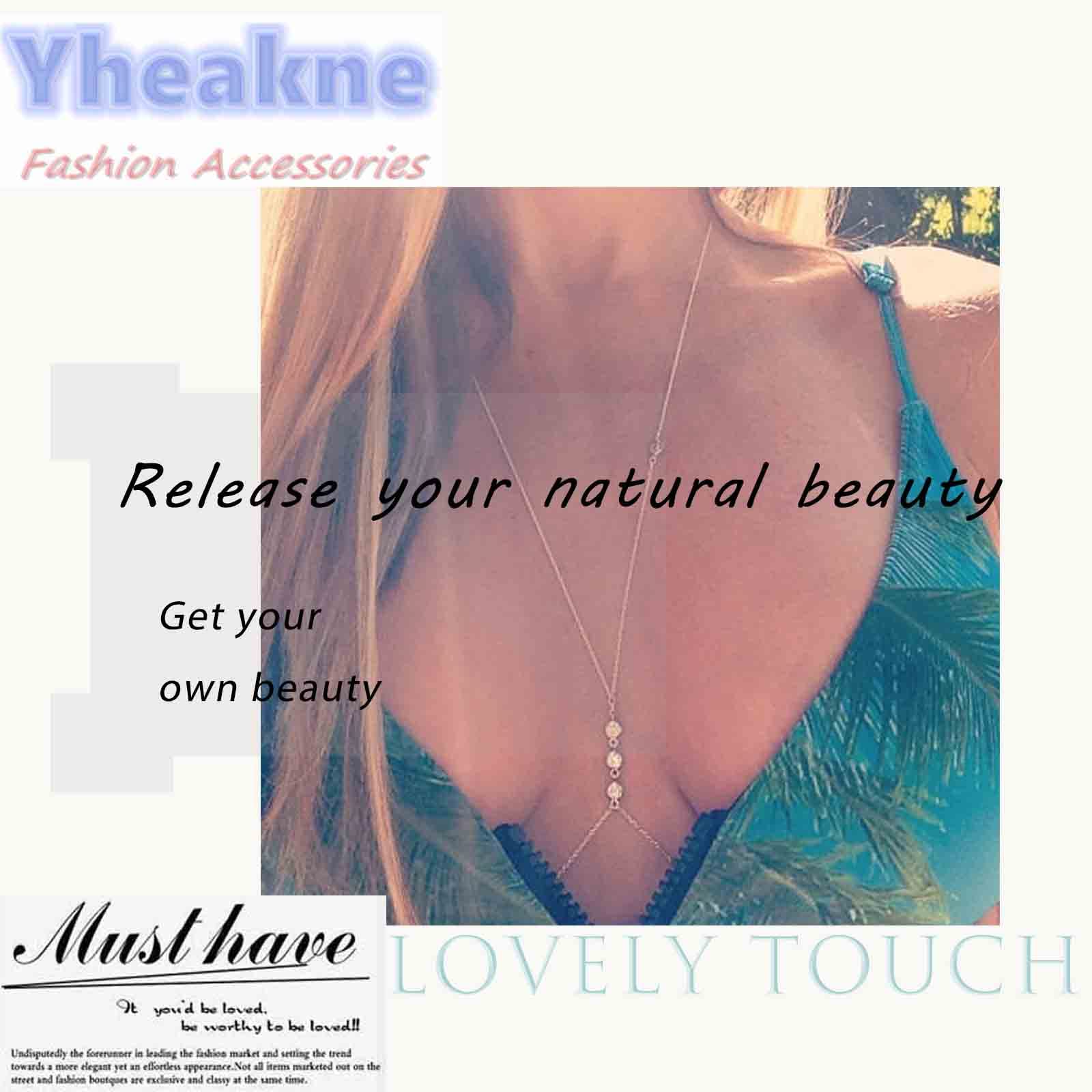Boho Pearl Back Chain Necklace - Silver Layered Body Jewelry for Women | Bridal, Beach, Summer Fashion Accessory | Elegant Pearl Drop Necklace for Weddings, Parties & Vacations