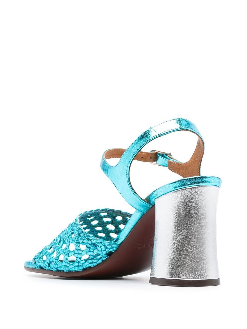 Chie Mihara Women's Clear Blue Leather Sandals - Comfortable & Stylish Summer Shoes for Beach, Travel & Casual Wear