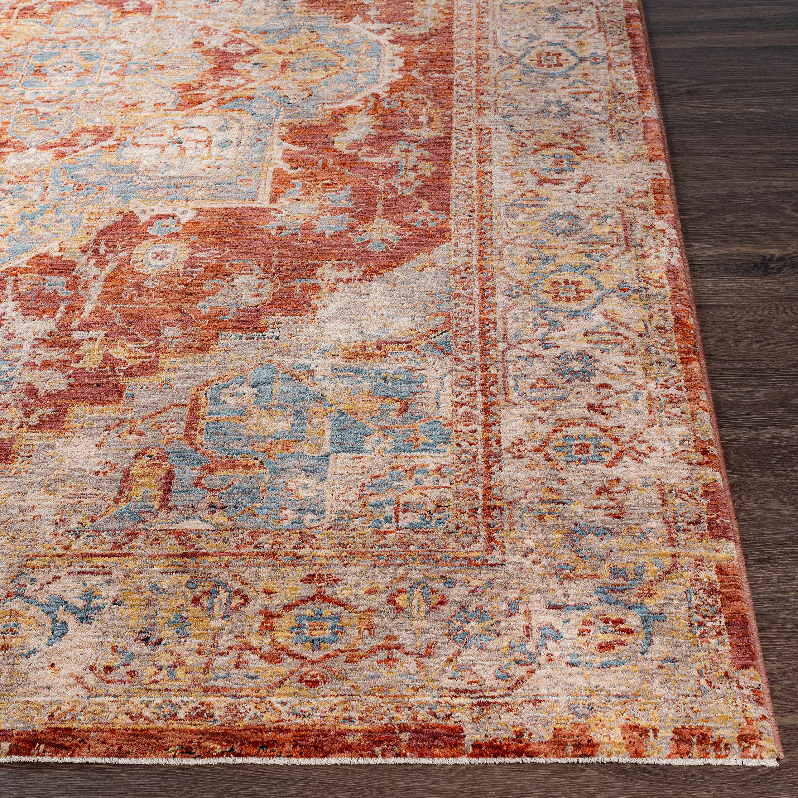 Hauteloom Powassan Soft Area Rug for Living Room & Bedroom - 6'7