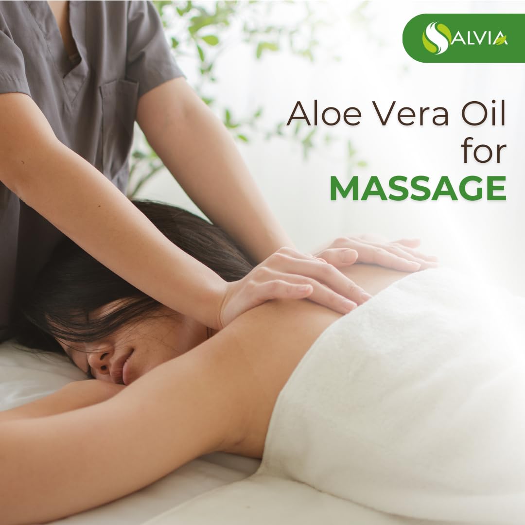 Pure Organic Aloe Vera Oil Extract (Aloe barbadensis) - 2000ml (67.62 Fl oz) Carrier Oil for Skin & Hair Care - Hydrating Moisturizer for Face, Body & Scalp - Perfect for Massage, Aromatherapy & DIY Beauty Products
