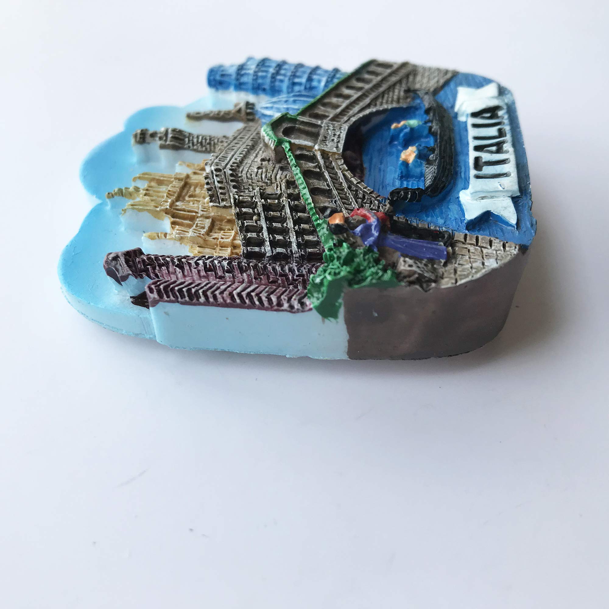 3D Venice Italy Fridge Magnet - Souvenir, Travel Gift, Home Decoration - Perfect for Refrigerators, Lockers & Scrapbooking