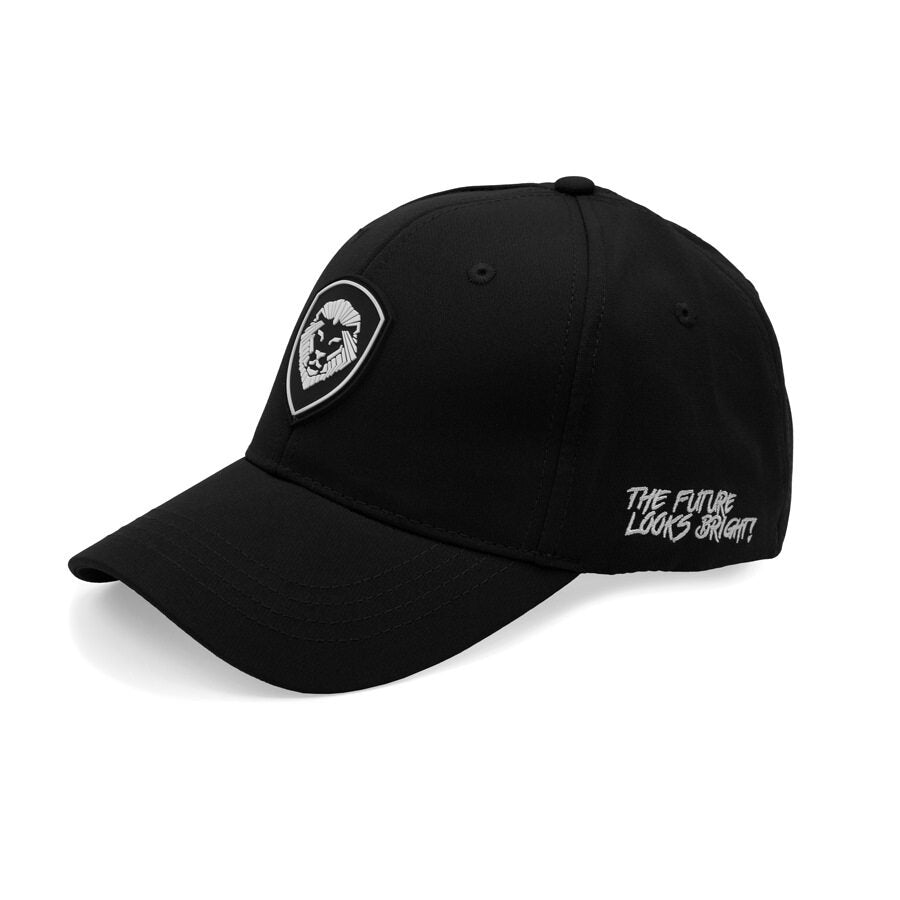 VT Shield Logo Future Looks Bright Black & White Flex Fit Hat - Adjustable Baseball Cap for Men & Women - Perfect for Outdoor Sports, Casual Wear & Fan Gear