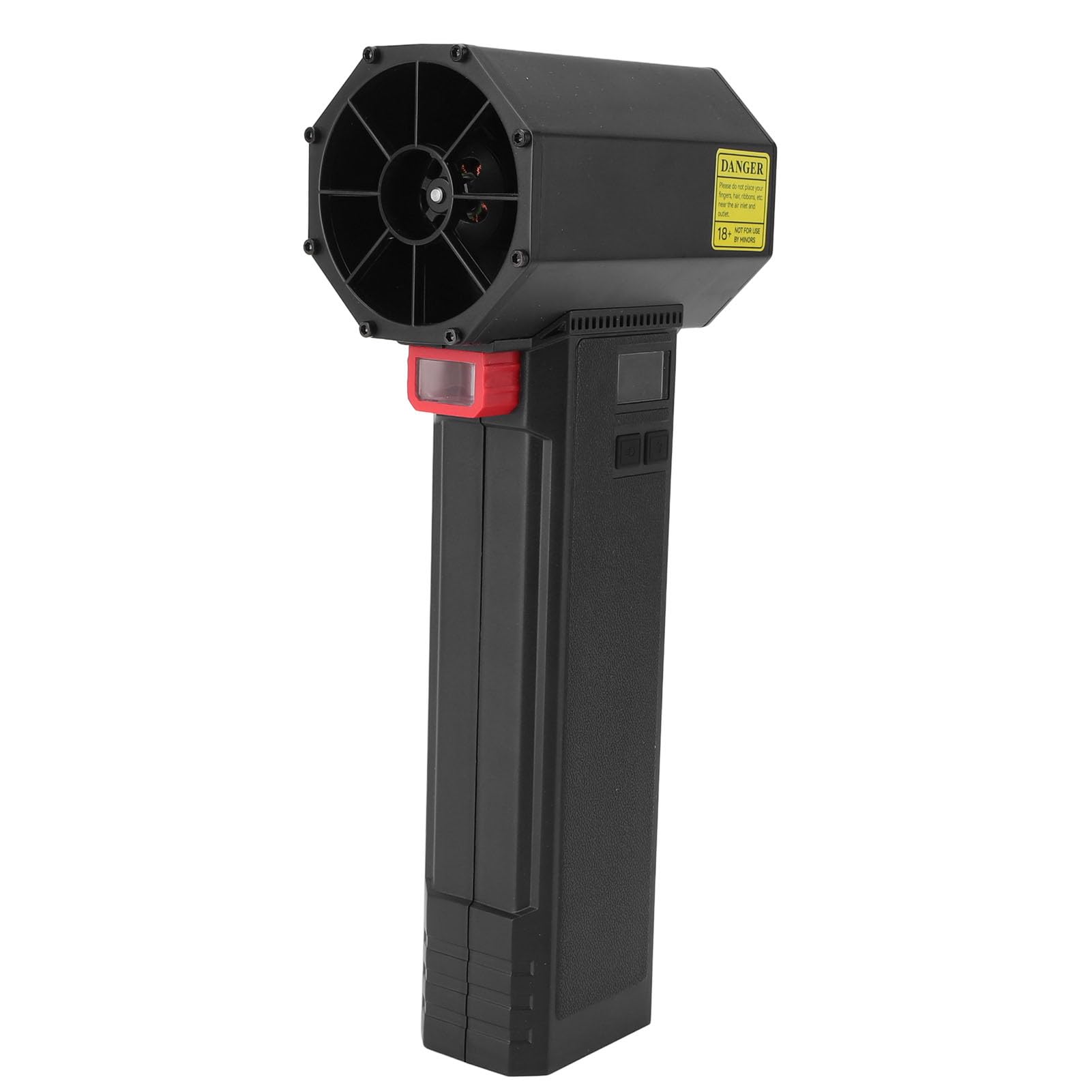 50000RPM 1600g Thrust 64mm Duct Turbine Fan with LED Light - High Speed Brushless Motor 11 Blades Electric Air Duster - 4000mAh Battery 4 Speeds - Perfect for PC Cleaning, Keyboard Dusting, and Electronics Maintenance