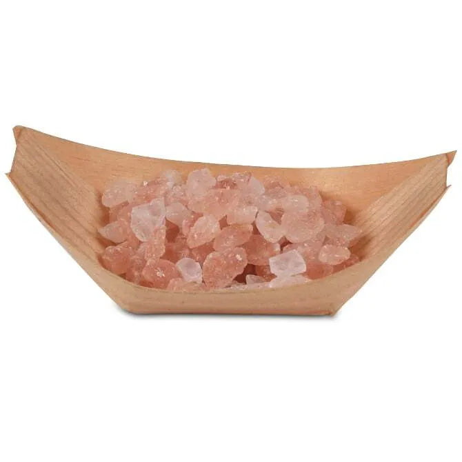 Mini Poplar Wood Boats - 2 5/8 x 2 x 1 Inch (50 Pack) - Natural Wooden Toy Boats for DIY Crafts, Kids Play, Bath Time & Home Decor