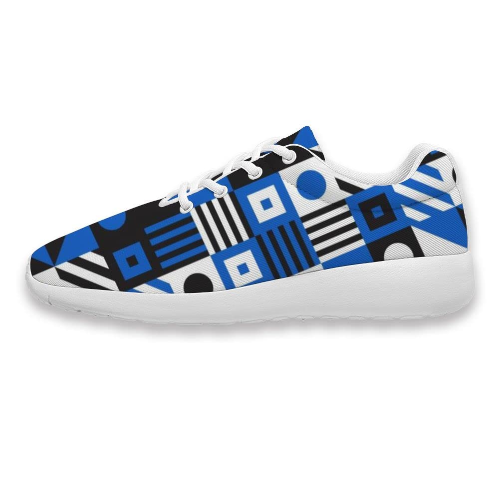 African Ethnic Floral Print Unisex Running Shoes - Durable Fashion Sneakers for Men & Women - Perfect for Jogging, Walking & Casual Wear