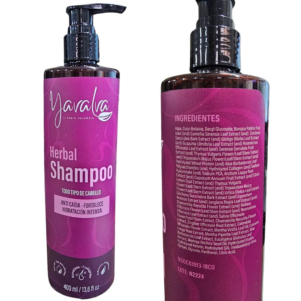 Yavalva Shampoo and Conditioner Set (5 Pack) - Natural Hair Treatment, Bio Restructuring & Bio Fertilizing Kit for Long Hair (250mL + 30mL) - All Hair Types - Perfect for Damaged Hair Repair & Daily Hair Care Routine