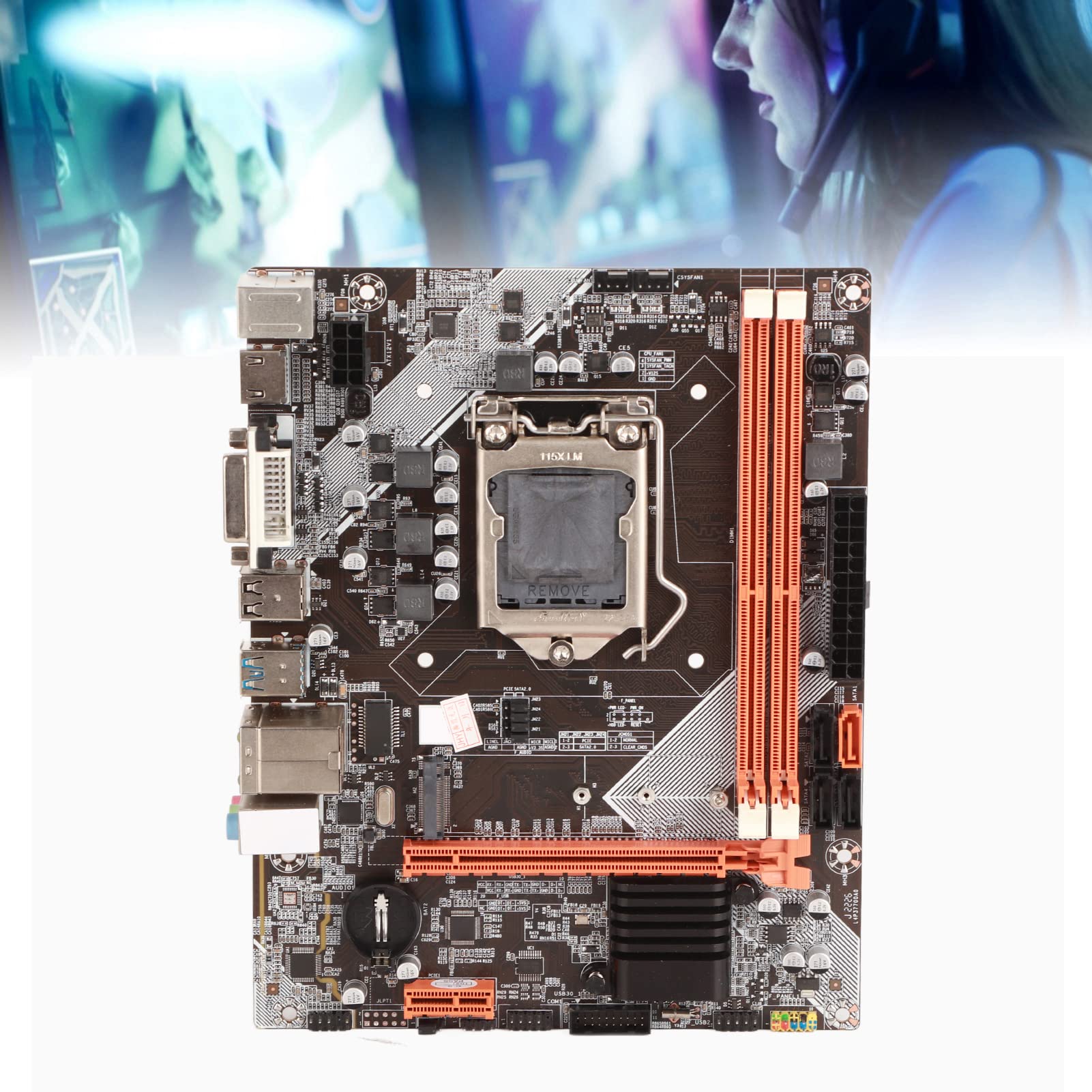 High Performance Desktop Computer Motherboard - Stable & Reliable for Home & Office PCs | Perfect for Gaming, Work & Multitasking