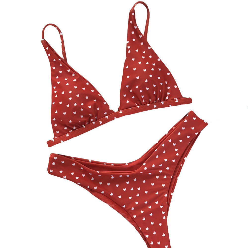 Women's Push-Up Bikini Set with Padded Bra & Printed Swim Shorts - Sexy Beach Swimwear for Teens & Women | Perfect for Pool Parties, Vacations & Summer Getaways