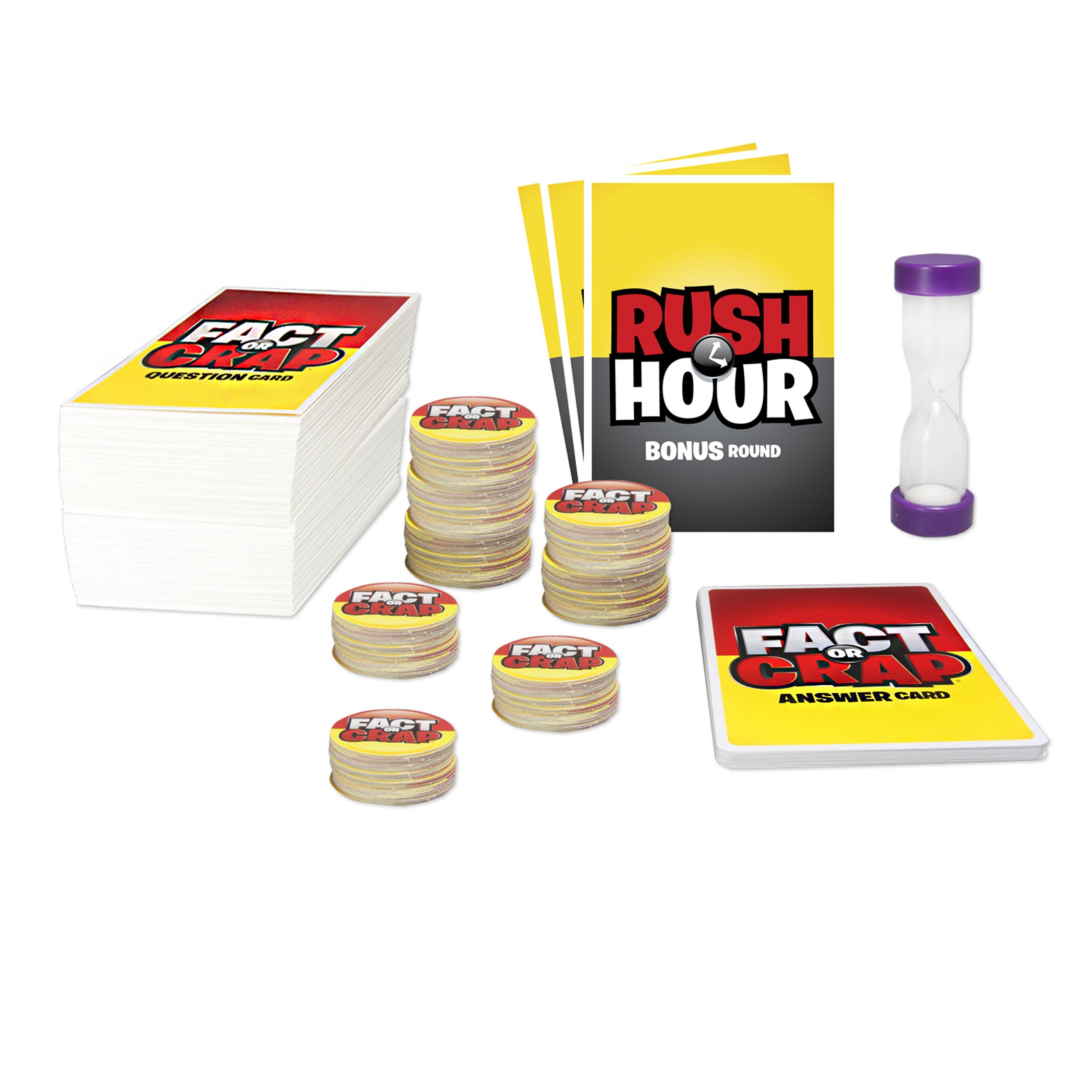 Spin Master Fact or Crap Board Game - Family Trivia Party Game for Kids & Adults - Fun Educational Game for Game Nights, Parties & Family Gatherings