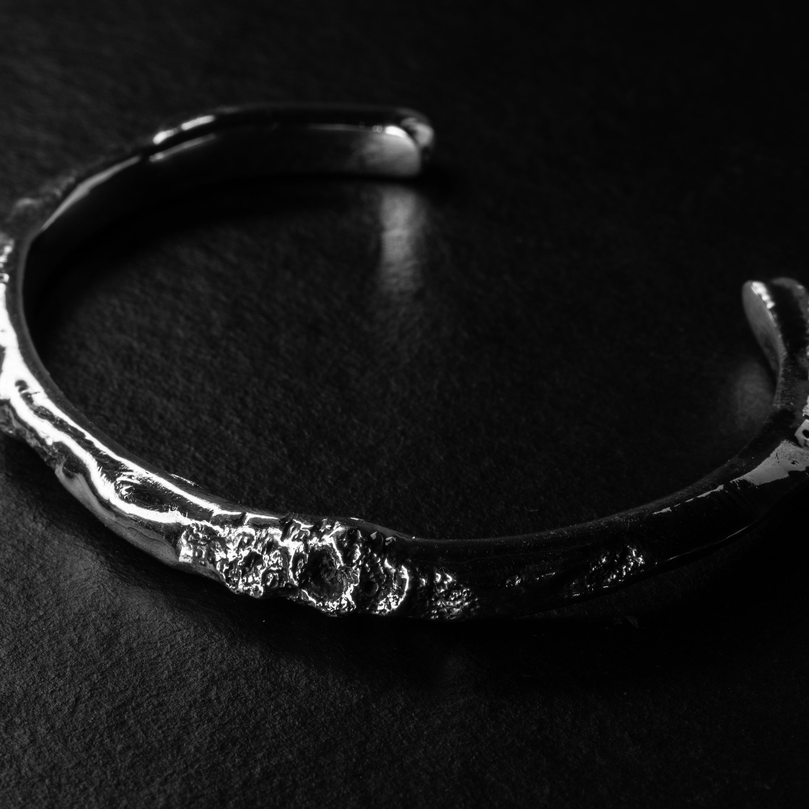 LUNAR Texture Cuff Bracelet - Stylish Adjustable Wristband for Women & Men | Perfect for Casual Wear, Work, and Special Occasions