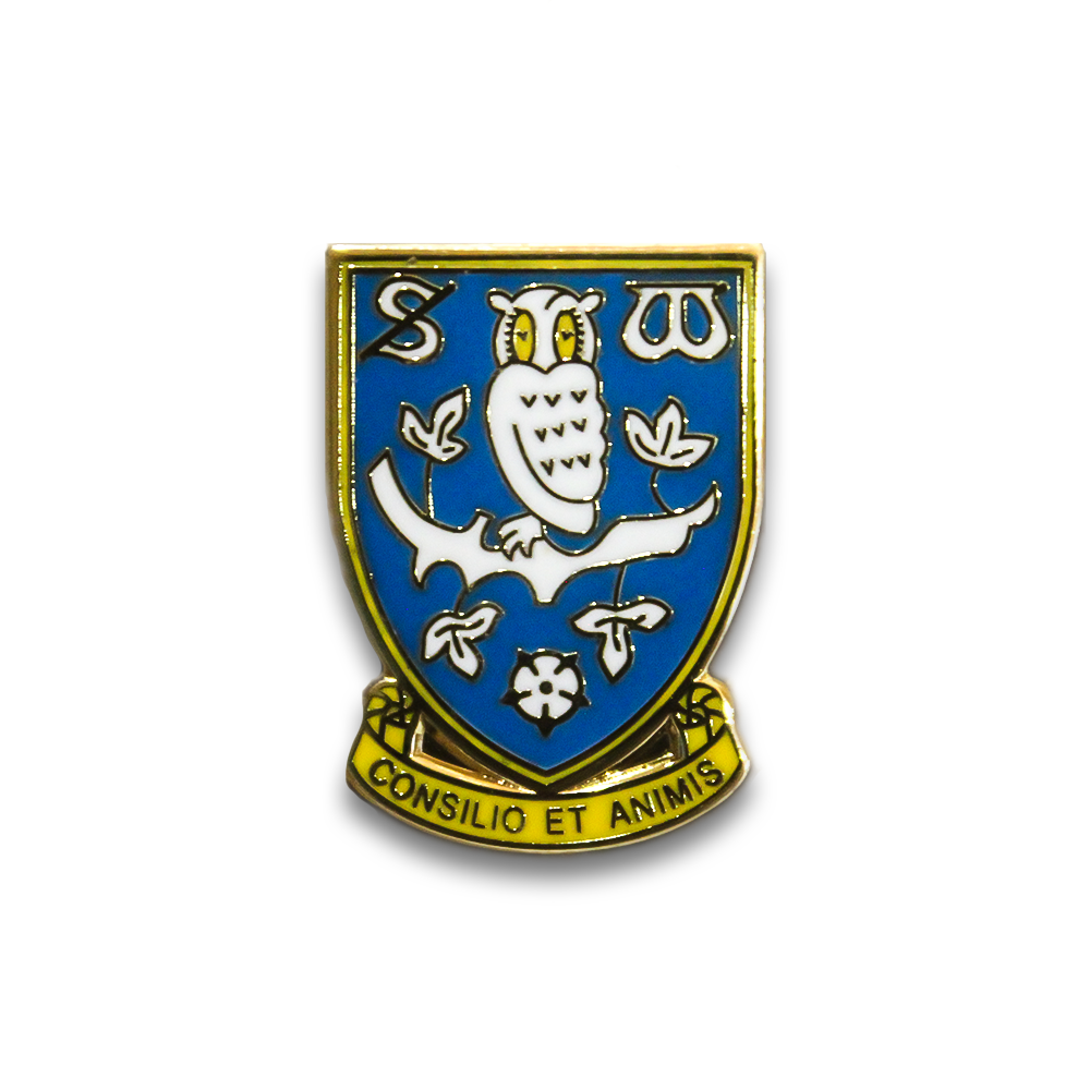 Sheffield Wednesday FC Pin Badge - Official Football Club Badge for Fans, Collectors & Supporters - Perfect for Jerseys, Hats, Bags & Memorabilia Display