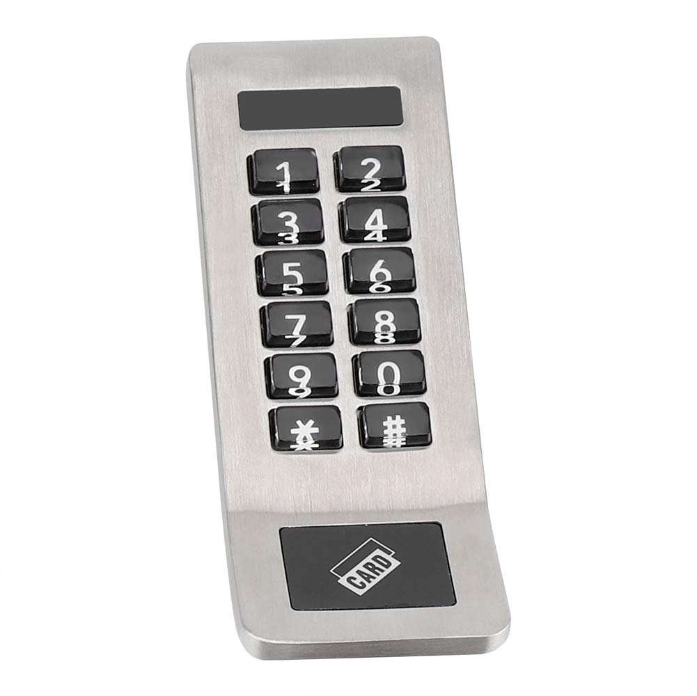 Smart Digital Door Lock with Keypad & Keys - Secure Keyless Entry for Homes, Offices & Cabinets - Heavy Duty Silver Combination Lock for Tool Boxes, Drawers & Storage Security - Ideal for Home Security, Garage & Workshop Organization